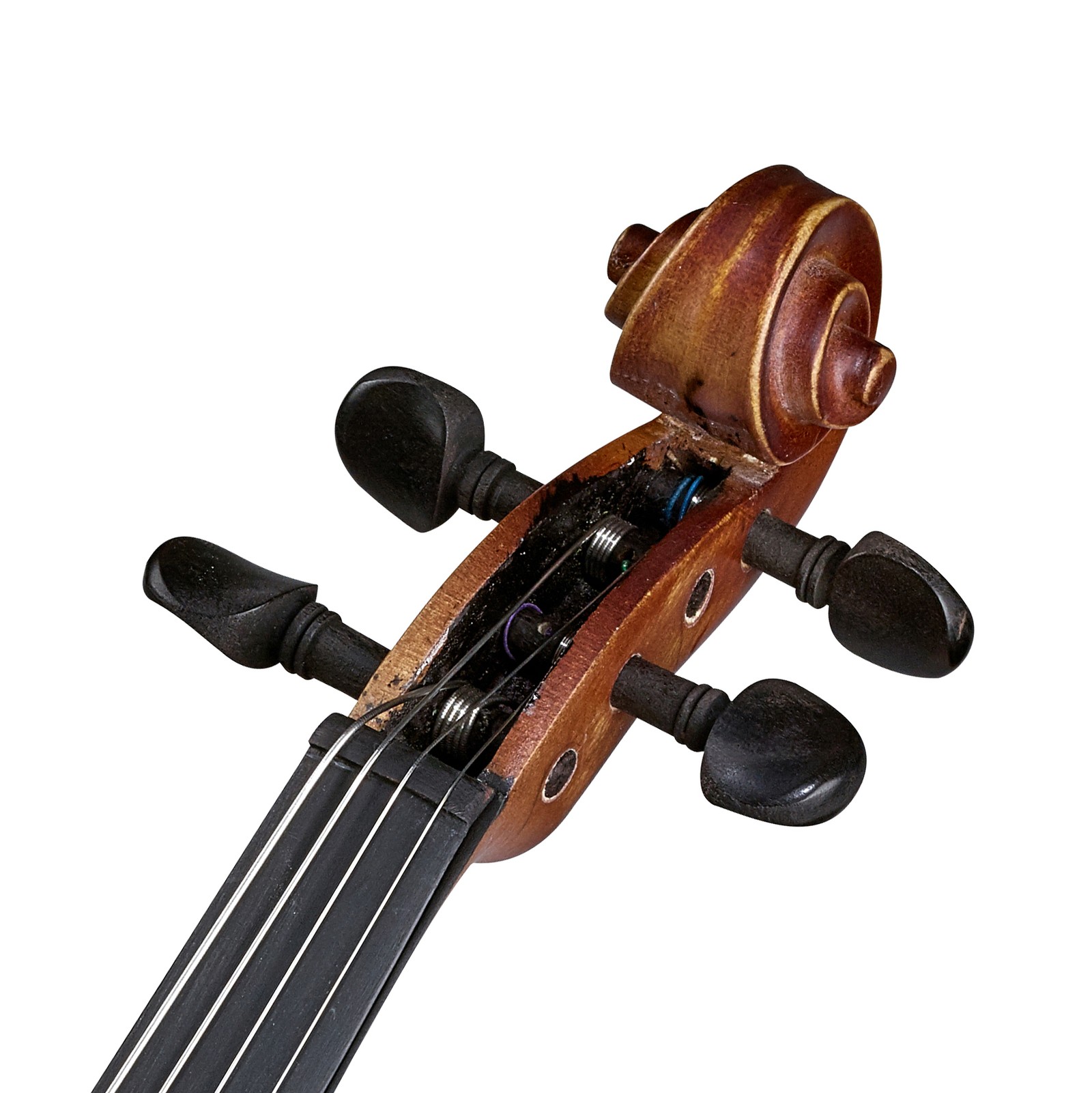 Thomann Student Violinset 1/10, Boden, Zargen und Hals: Ahorn