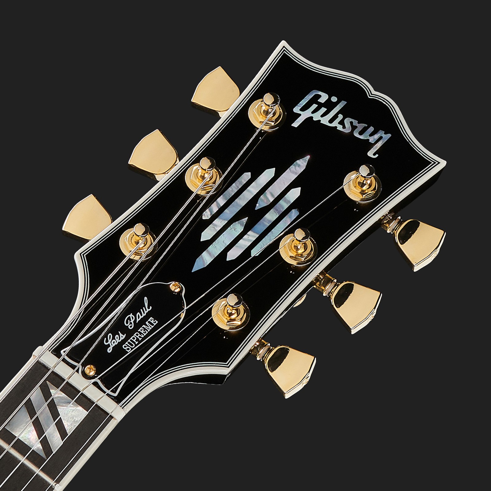 Gibson Les Paul Supreme Fireburst, Kopfplatte