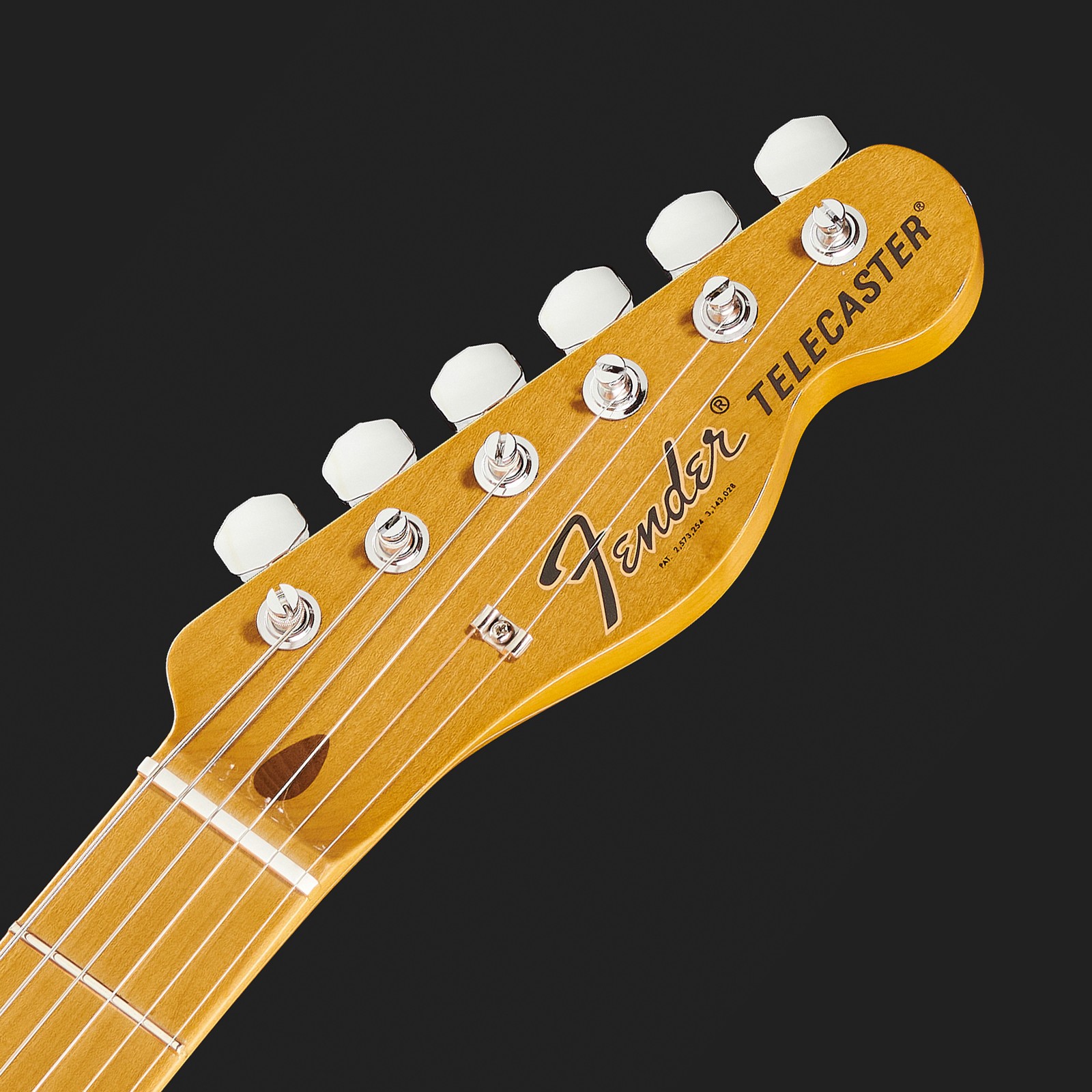 Kopfplatte der Fender Vintera II 60s TL Tele MN 3TS E-Gitarre