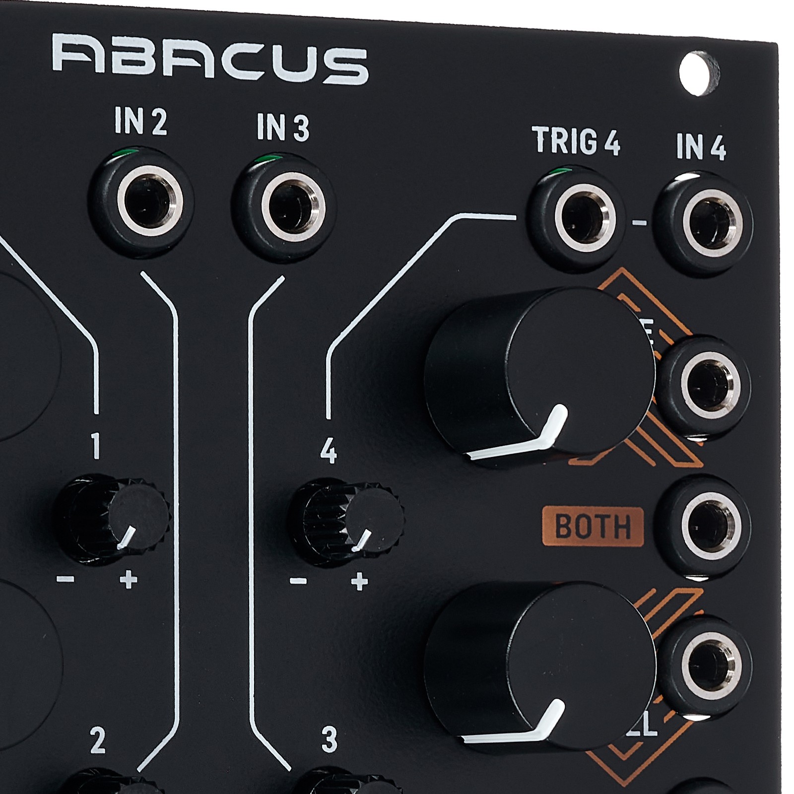 Detailfoto des Behringer Abacus