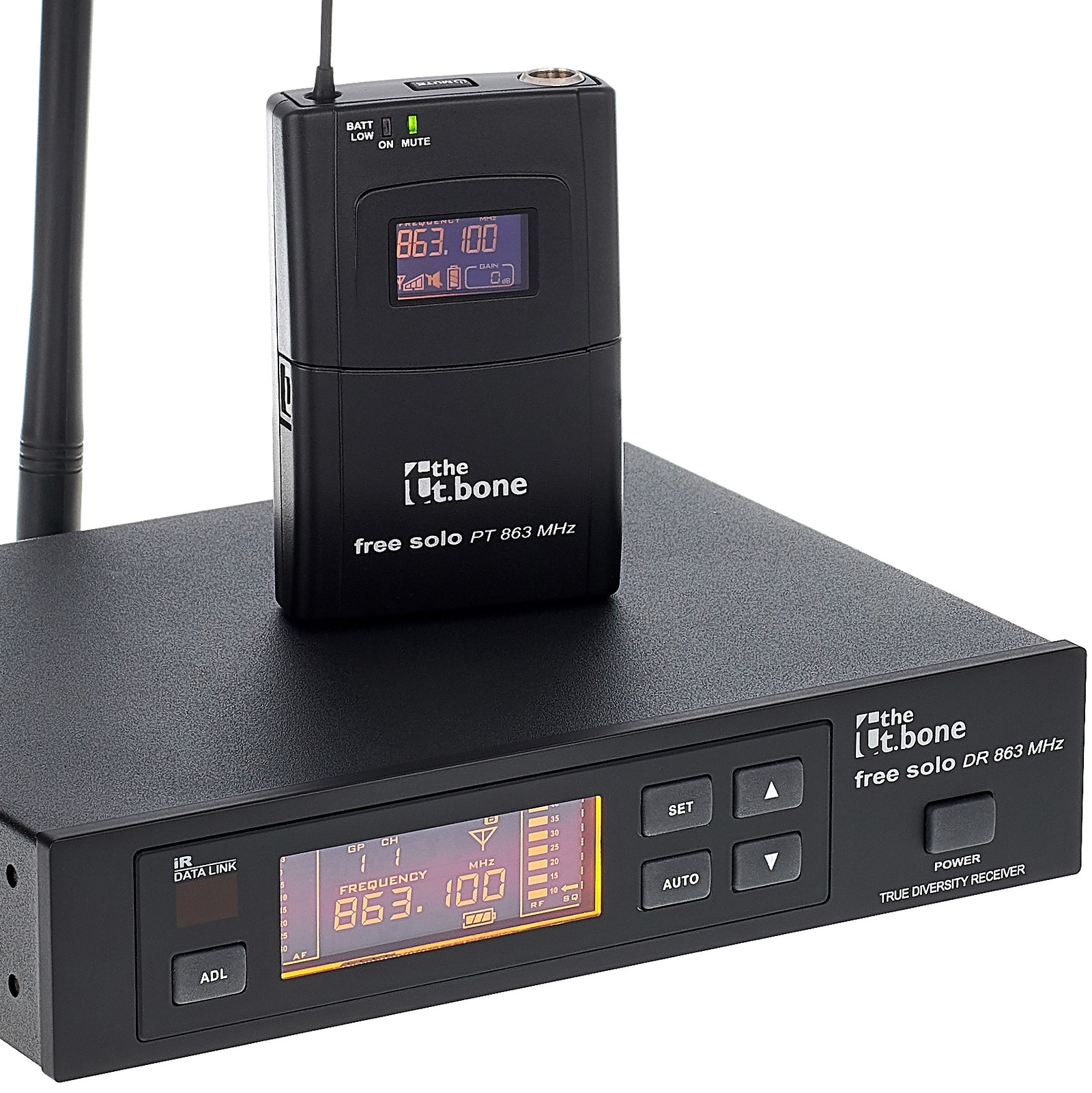 the t.bone free solo PT 863 MHz Gitarren-/Bass-Drahtlossystem