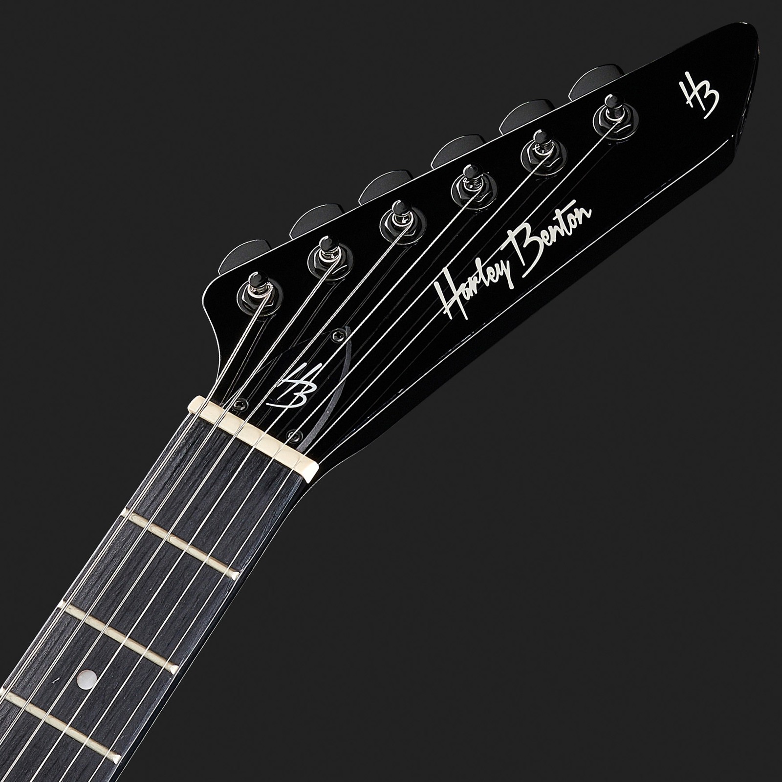 Harley Benton E-Gitarre Kopfplatte