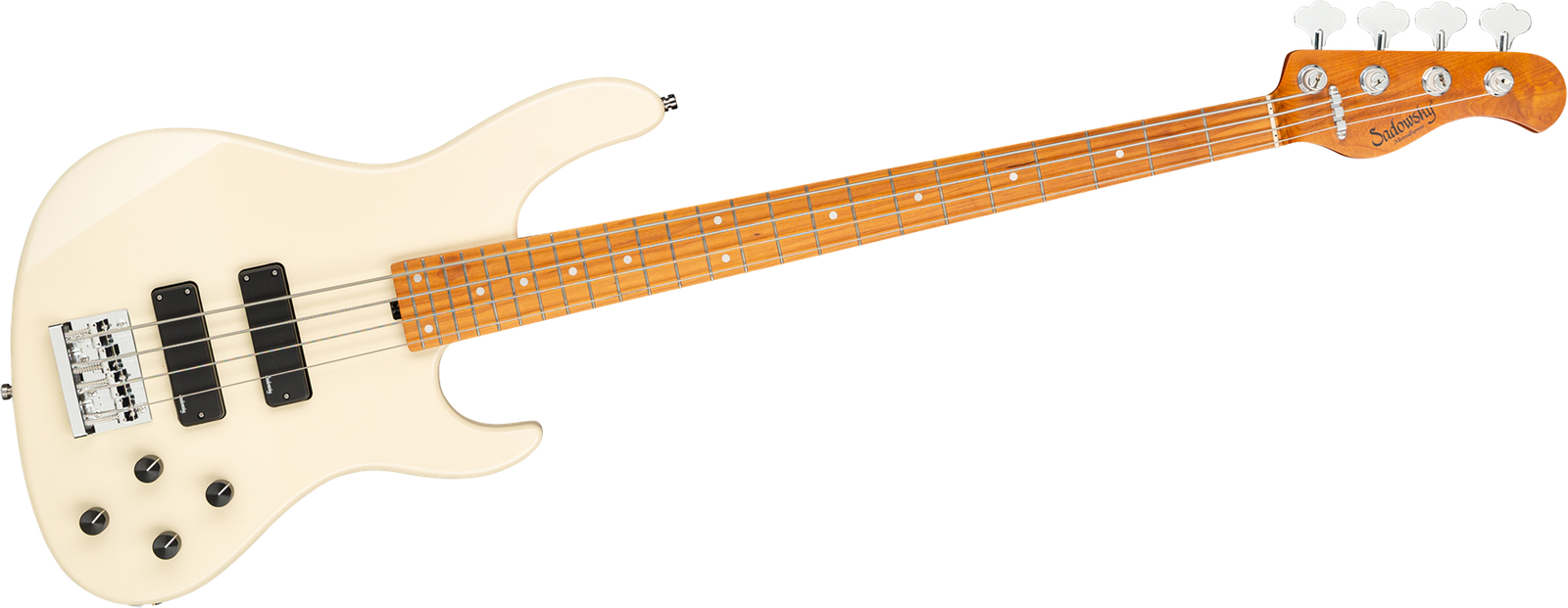 Sadowsky MetroExpress 24 Modern 4 Maple Olympic White, bass guitar