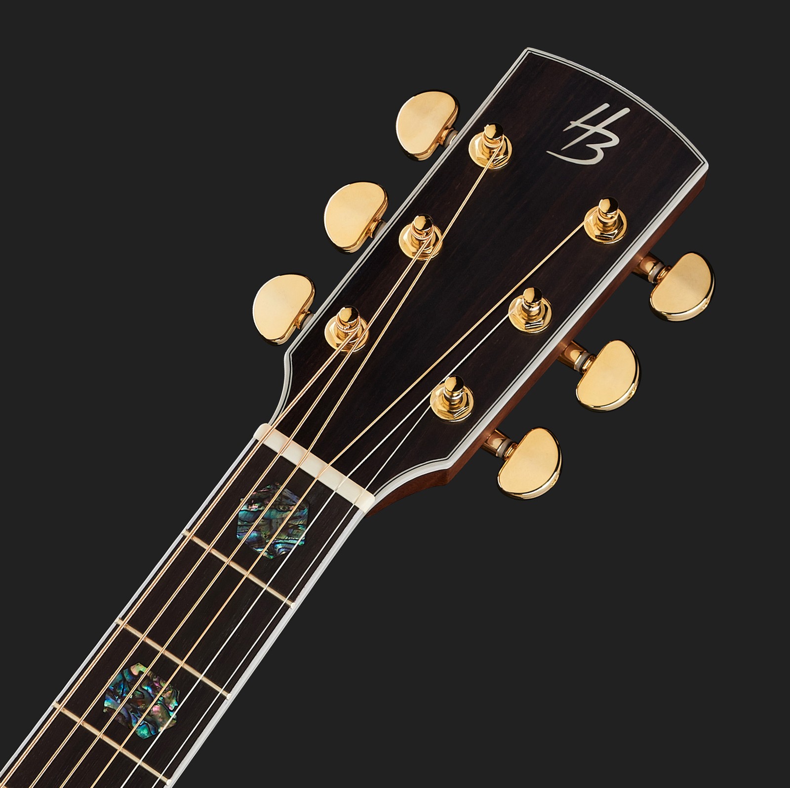 Harley Benton Akustikgitarre CLD-41S Kopfplatte