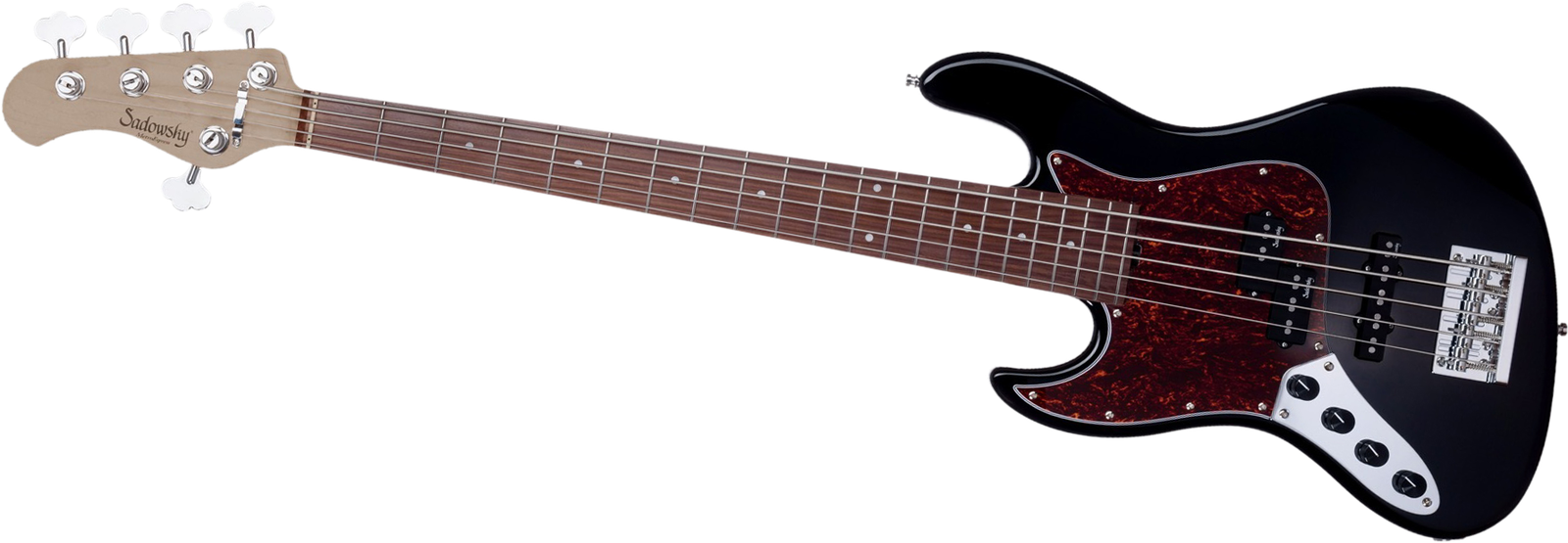 Sadowsky MetroExpress 21 Hybrid PJ 5 Black Left-handed, five-string bass guitar