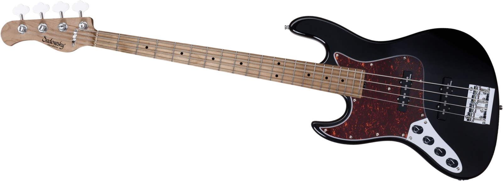 Sadowsky MetroExpress 21 Vintage JJ4 Maple Left-Handed Black, bass guitar