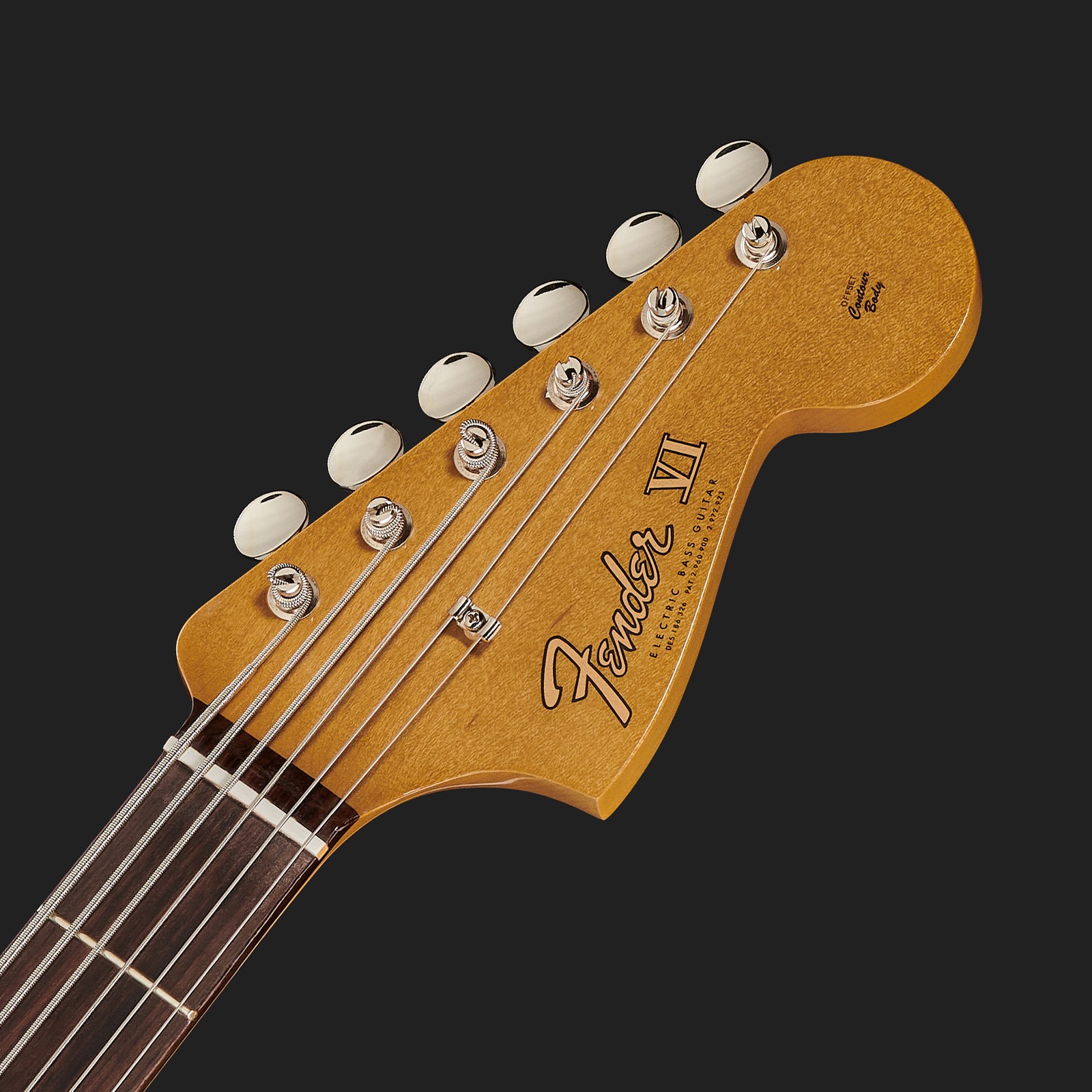 Fender Vintera II 60s Bass VI Kopfplatte