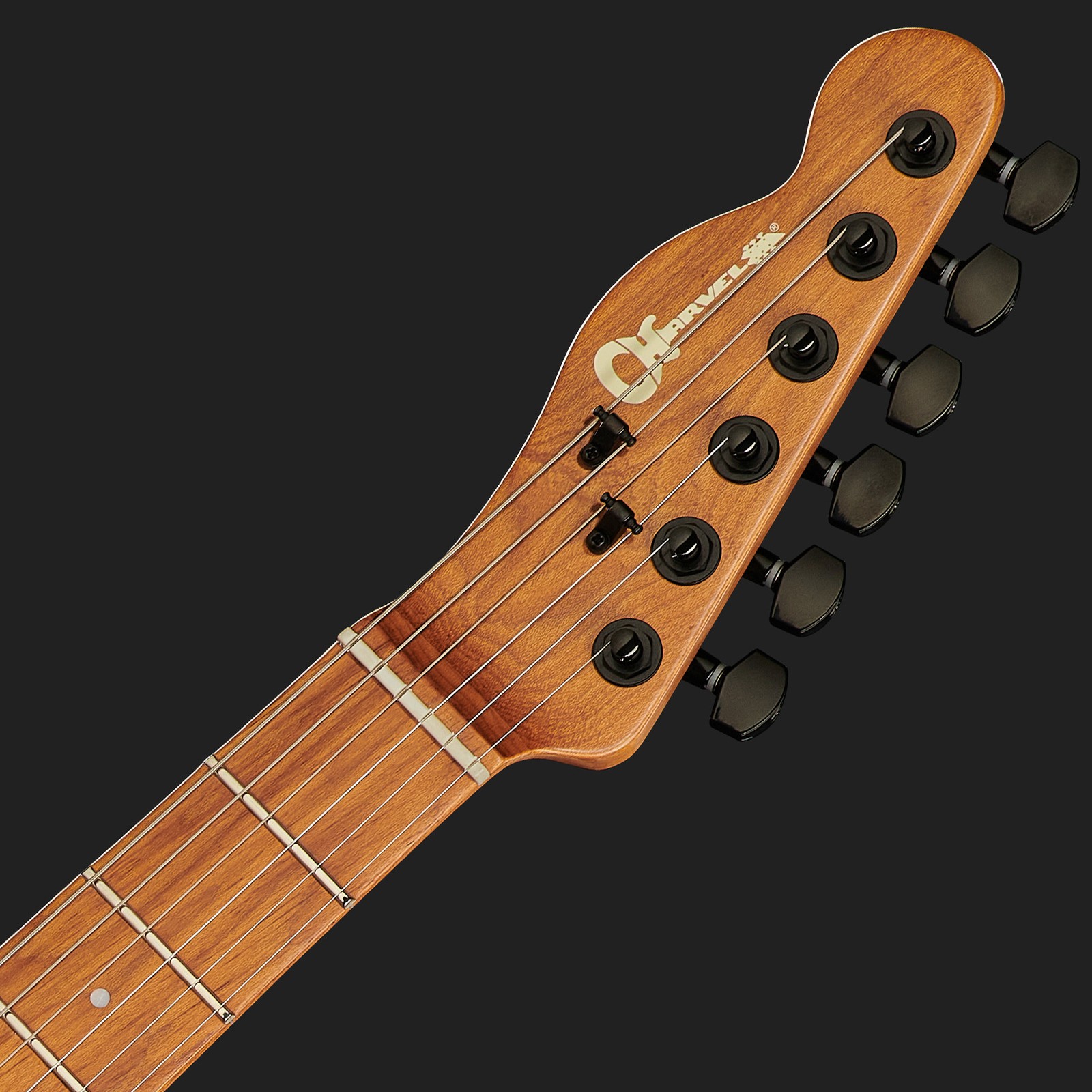 Charvel E-Gitarren Reversed Kopfplatte