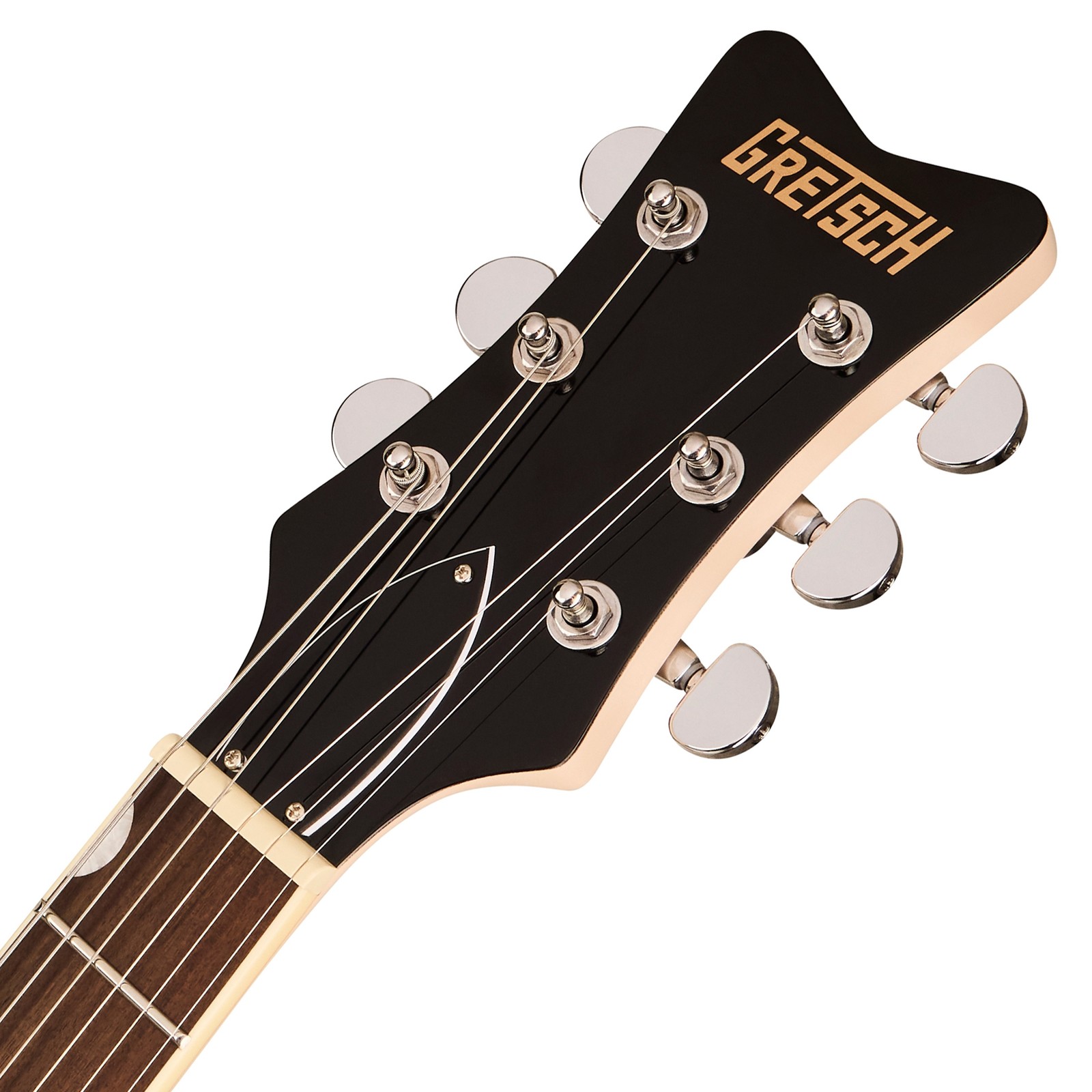 Kopfplatte der Gretsch STRML JET CLUB 1PU E-Gitarre