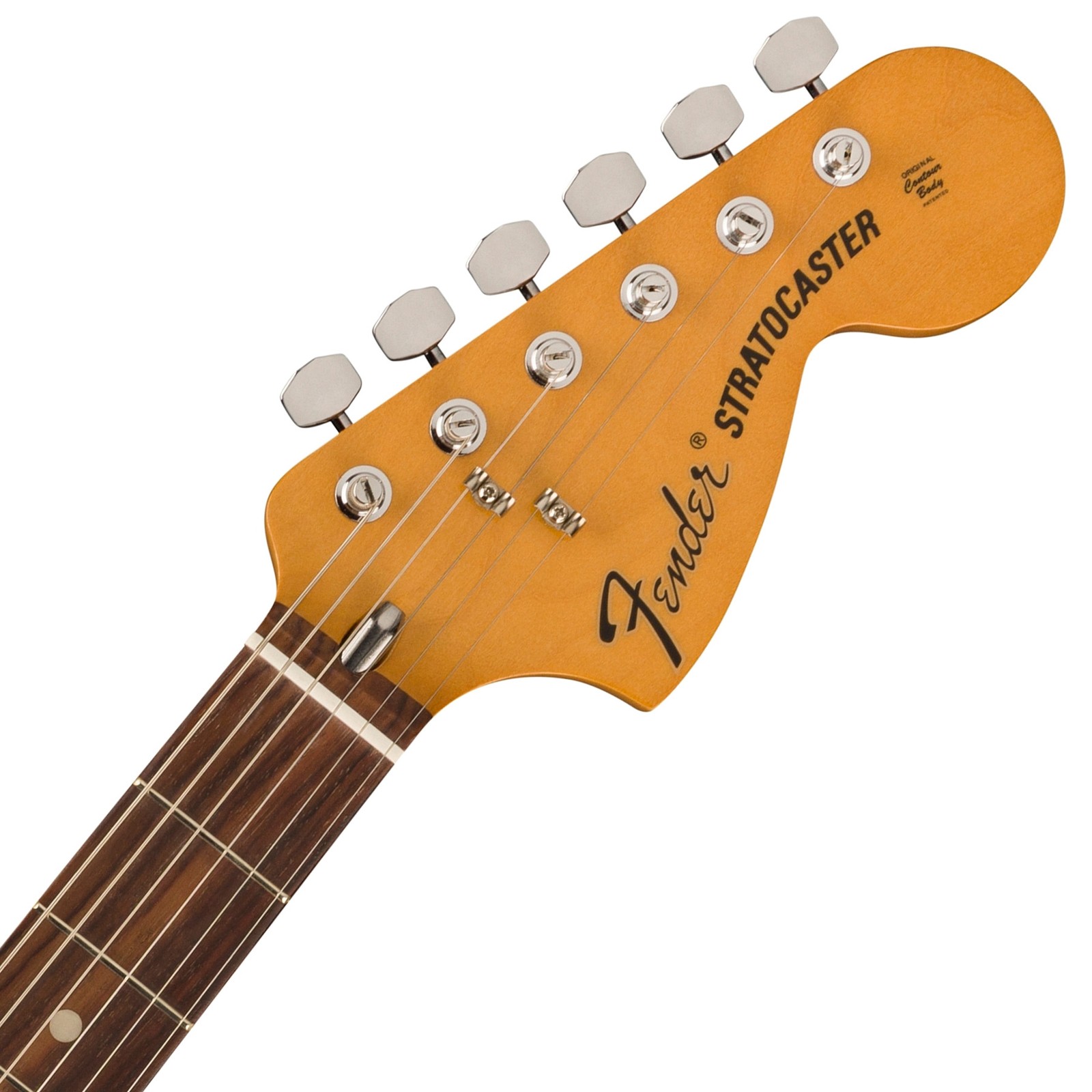 Große 70s Fender Strat Kopfplatte