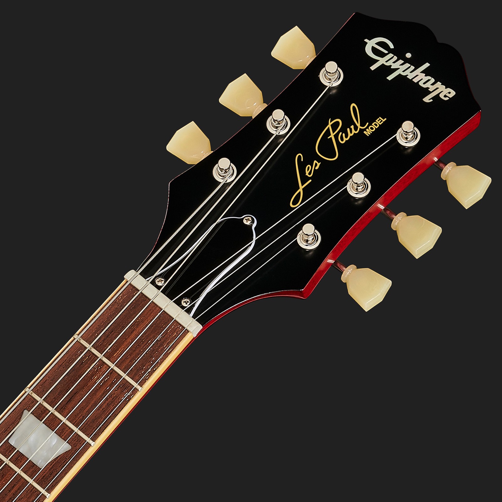 Epiphone Les Paul Kopfplatte mit Kluson Style Mechaniken