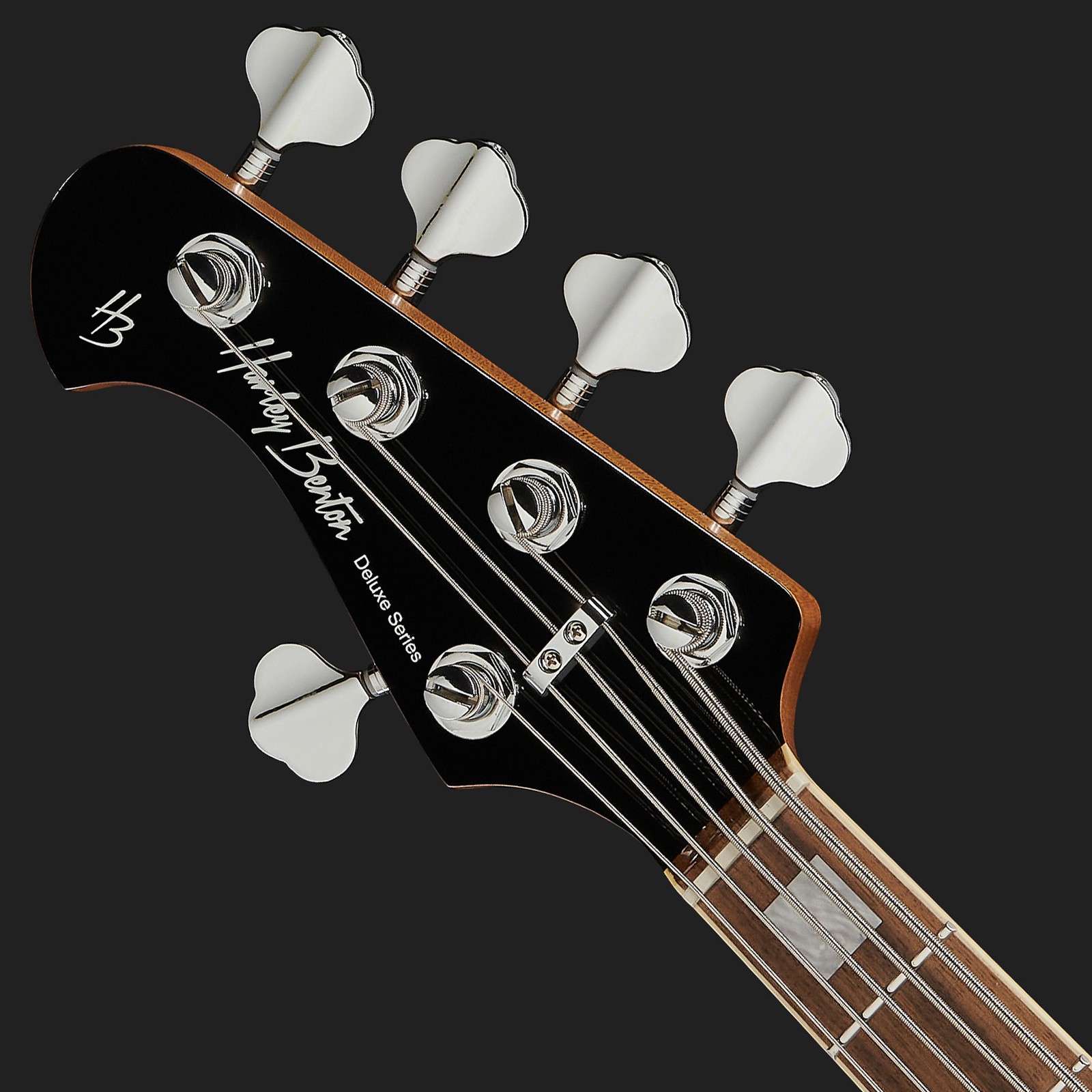 5-Saiter Linkshänder Bassgitarre Kopfplatte im Matched Headstock Design