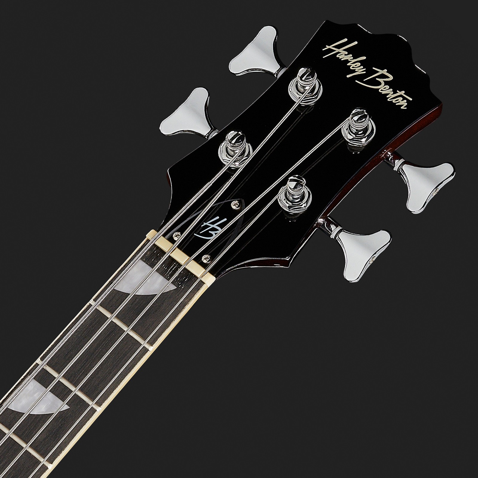 4-Saiter E-Bass Kopfplatte von Harley Benton