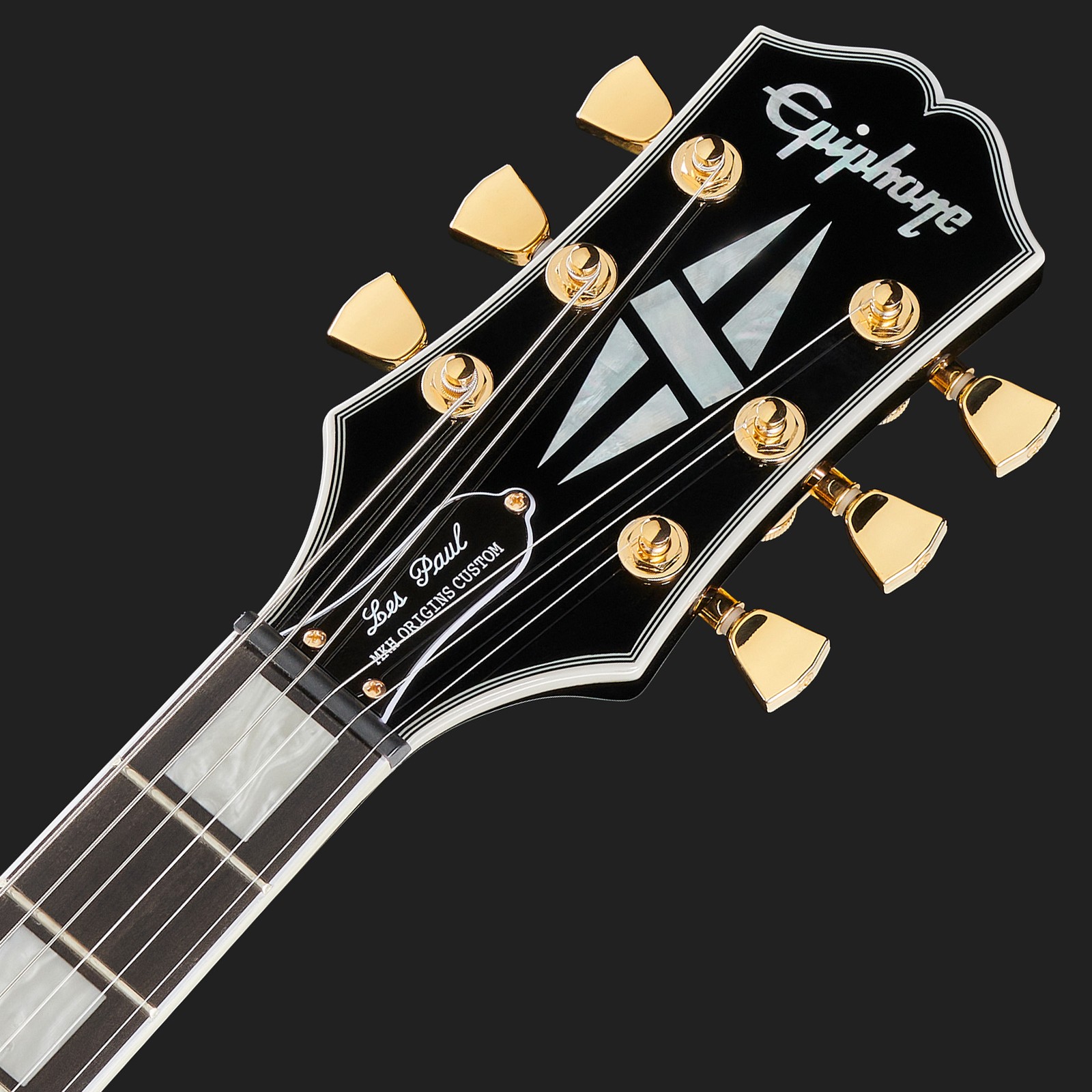 Epiphone Open Book Kopfplatte mit Binding