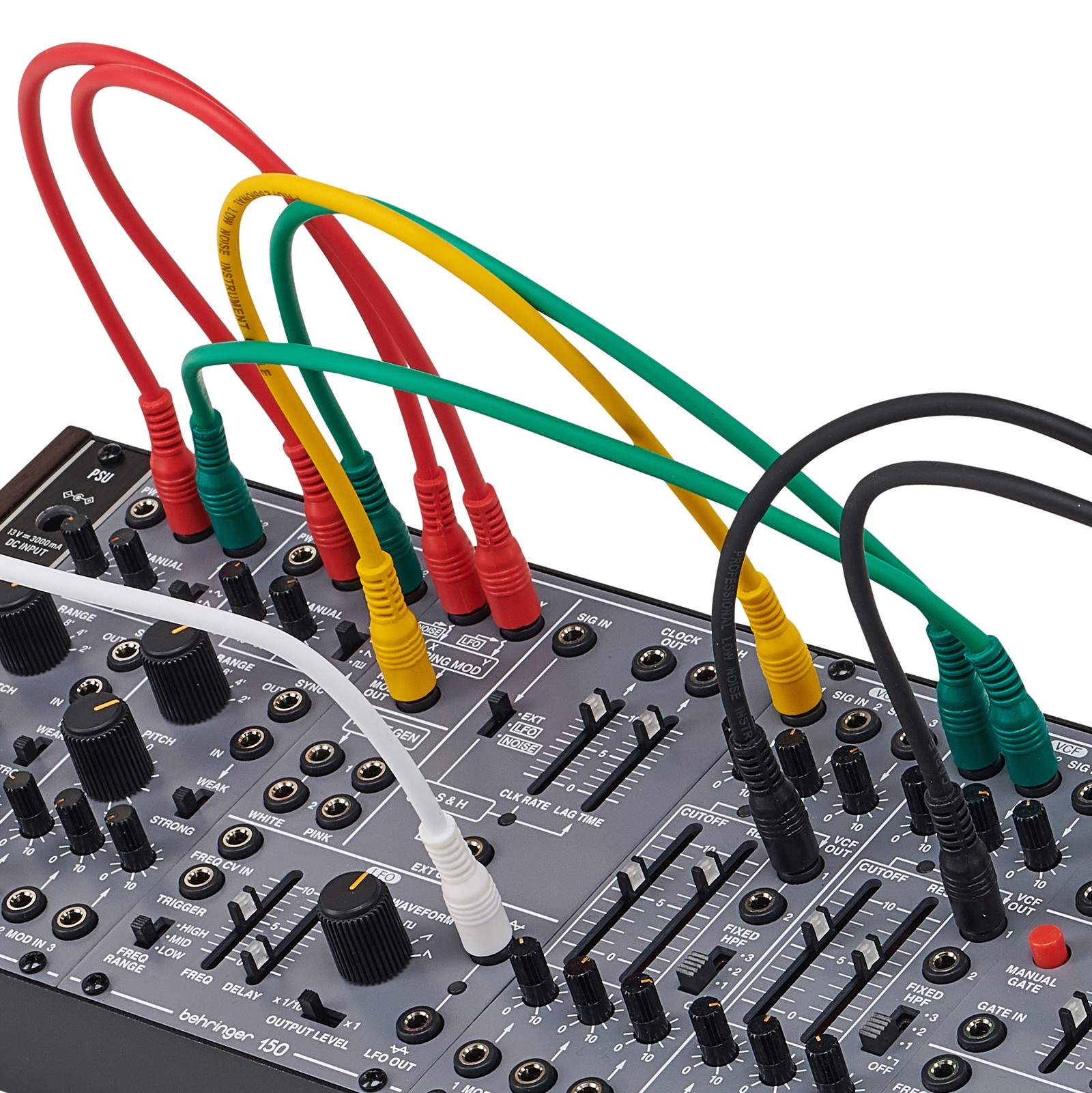 Anschlussmöglichkeiten des Behringer 140 Dual Envelope/LFO Eurorack Modul
