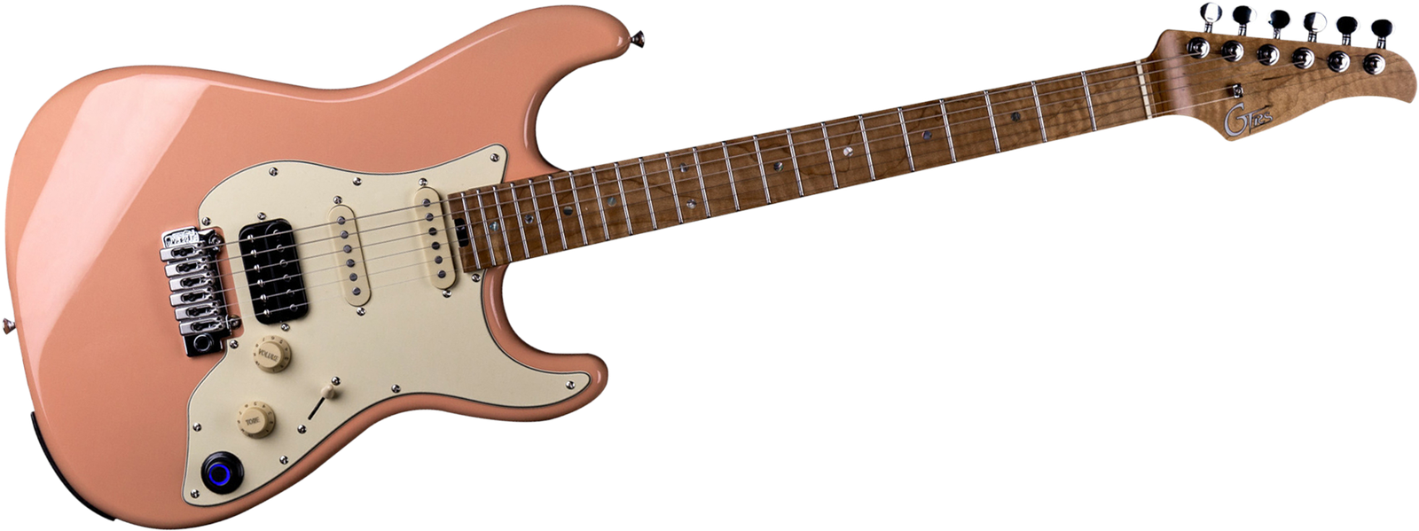 Frontansicht der E-Gitarre Mooer GTRS Guitar Professional 801 FP