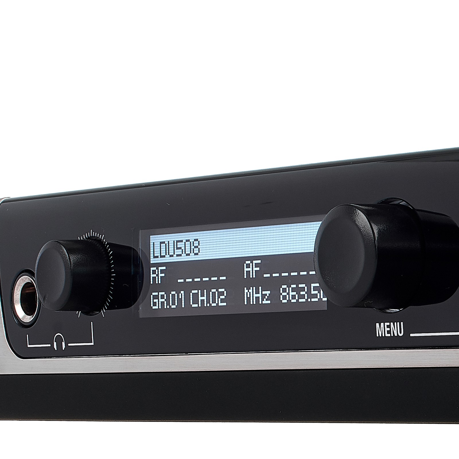 LD Systems U508 HHC2 Empfänger Bildschirm