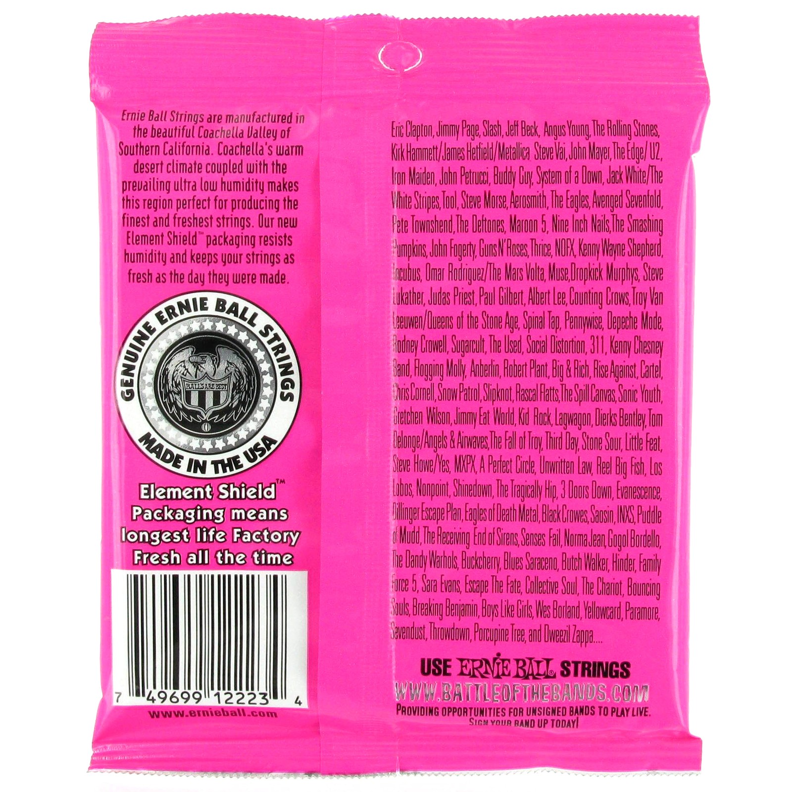 Ernie Ball Super Slinky 2223 Electric Guitar Strings