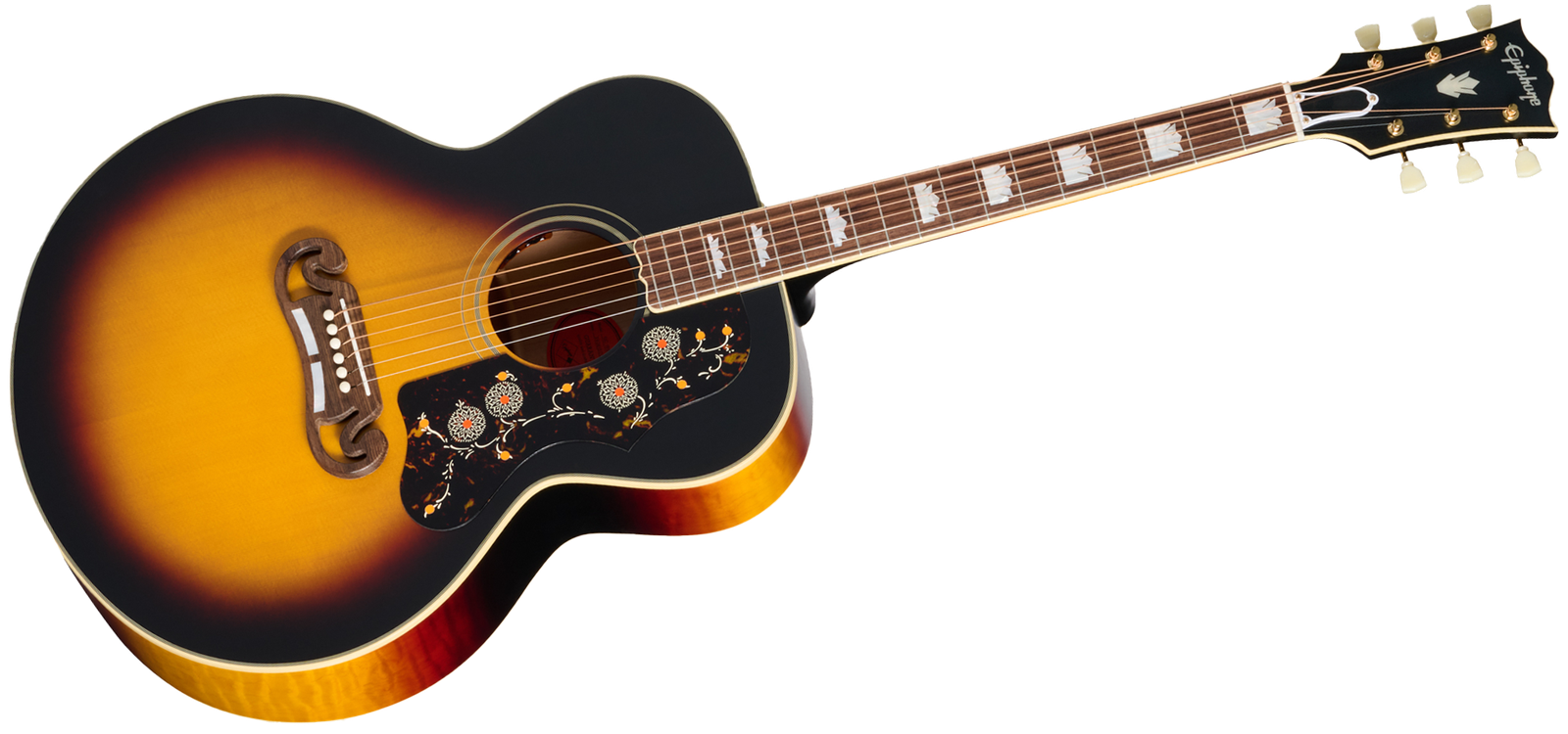 Epiphone 1957 SJ-200 Reissue VS IBC, steel-string acoustic guitar