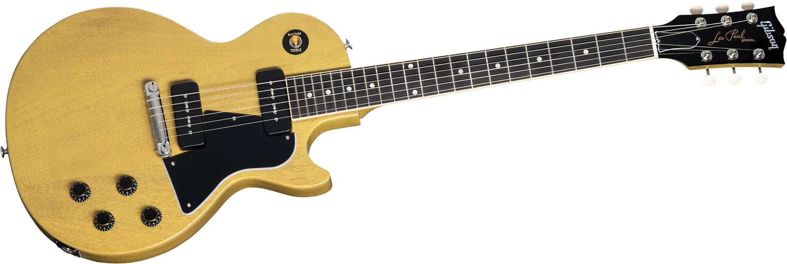 Gelbe E-Gitarre Gibson Les Paul Special TV Yellow Frontansicht