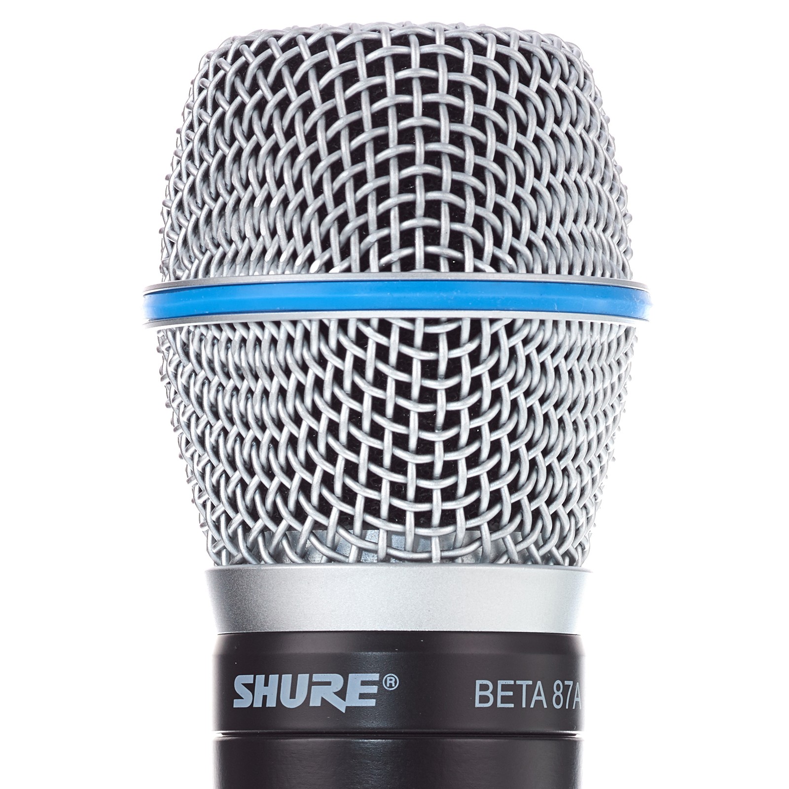 Mikrofonkapsel des Shure QLXD2/Beta87a H51 Handsenders