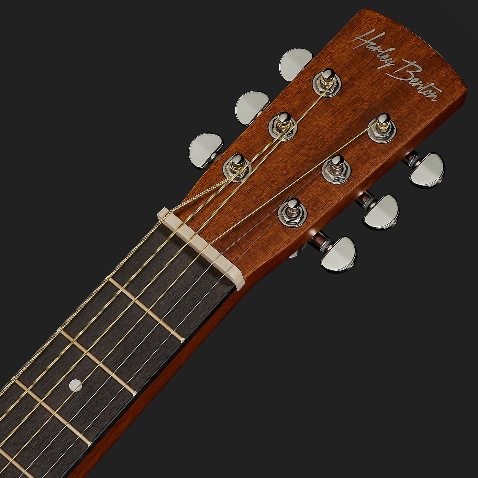 Harley Benton Bluegrass Gitarre Kopfplatte