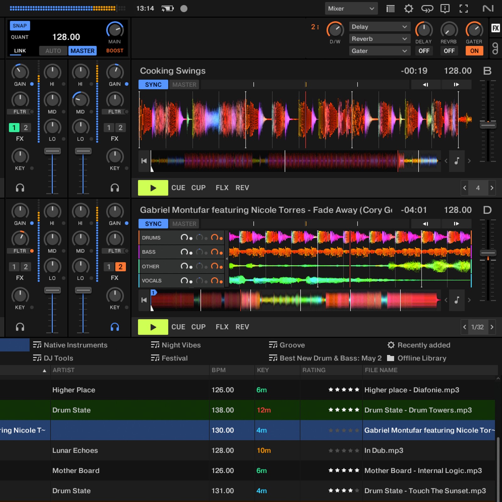 Native Instruments Traktor Pro 4 DJ Software