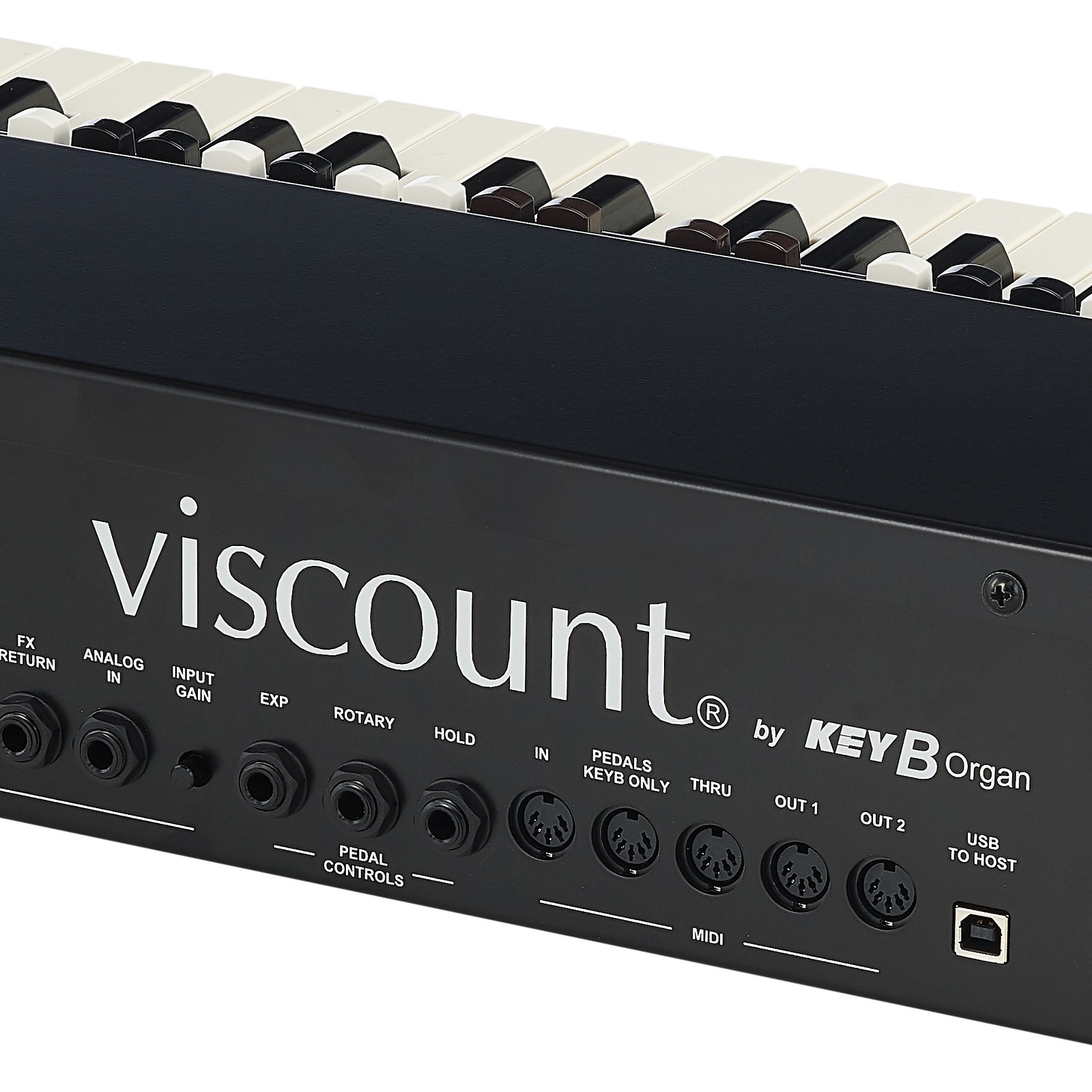 Viscount Legend Solo, Rückseite