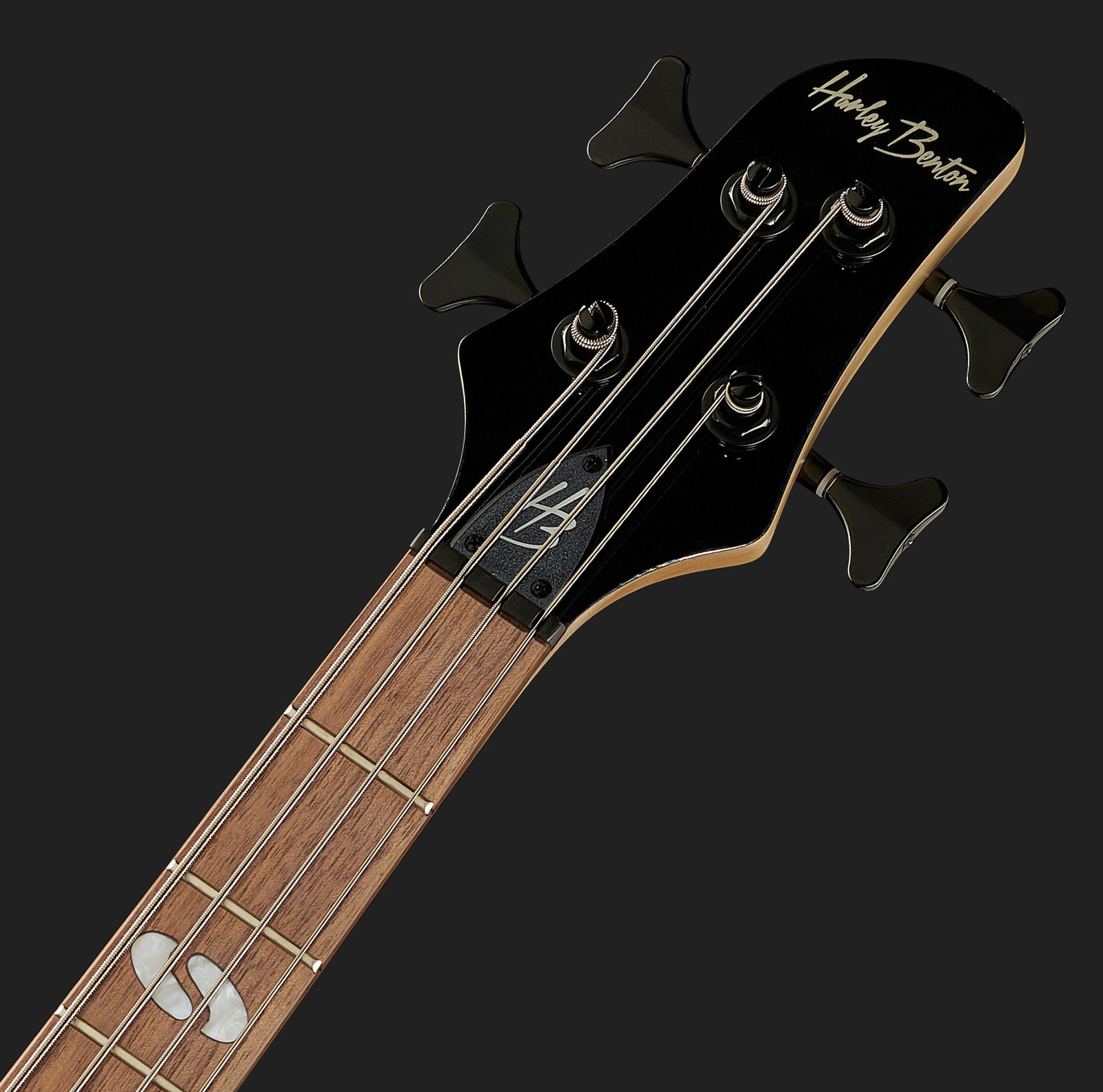 Harley Benton B-450 White Progressive Serie, Kopfplatte