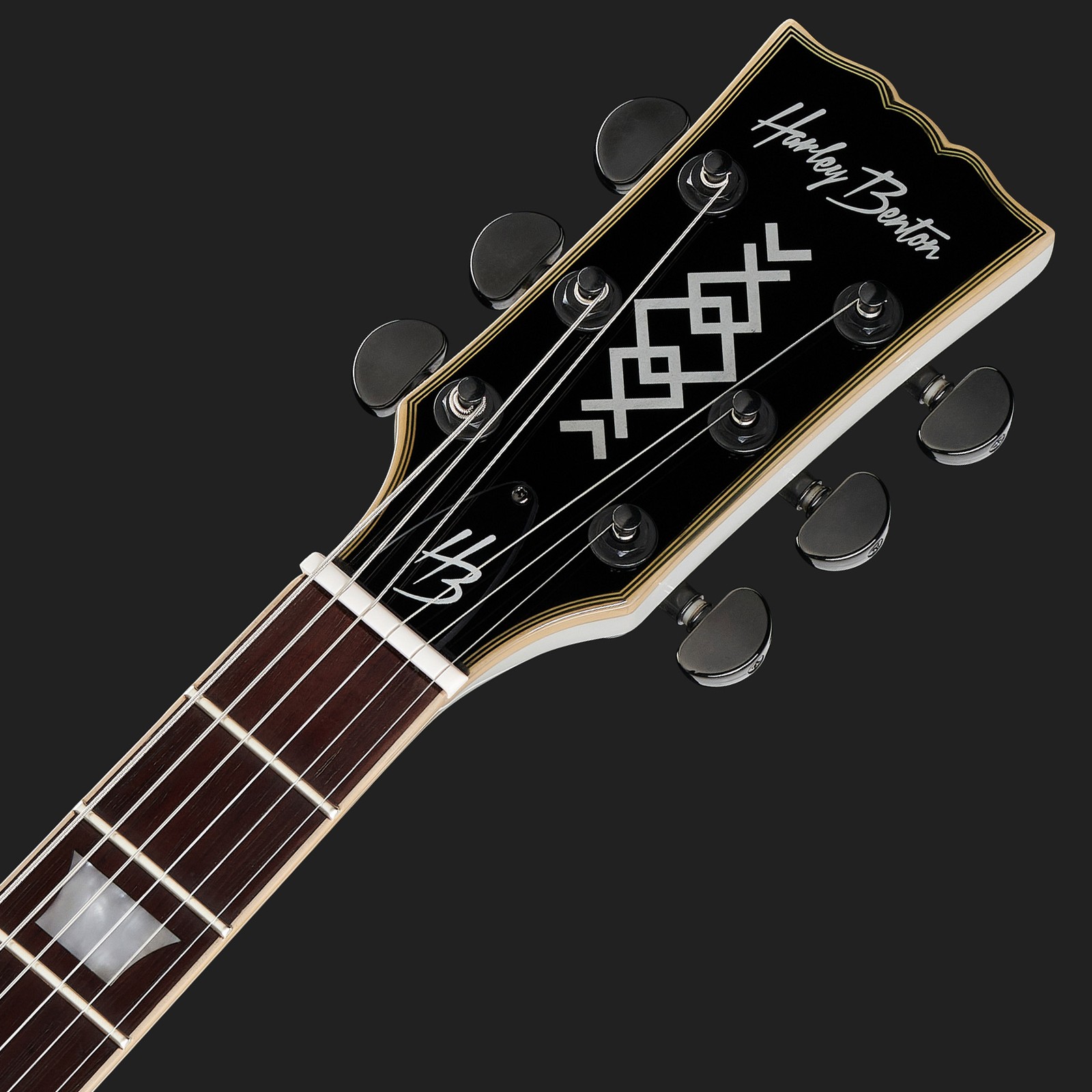 Harley Benton SC-Custom III Active WH Kopfplatte