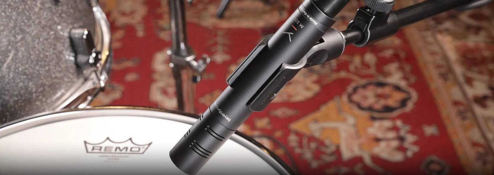 beyerdynamic M 201 zur Aufnahme am Schlagzeug