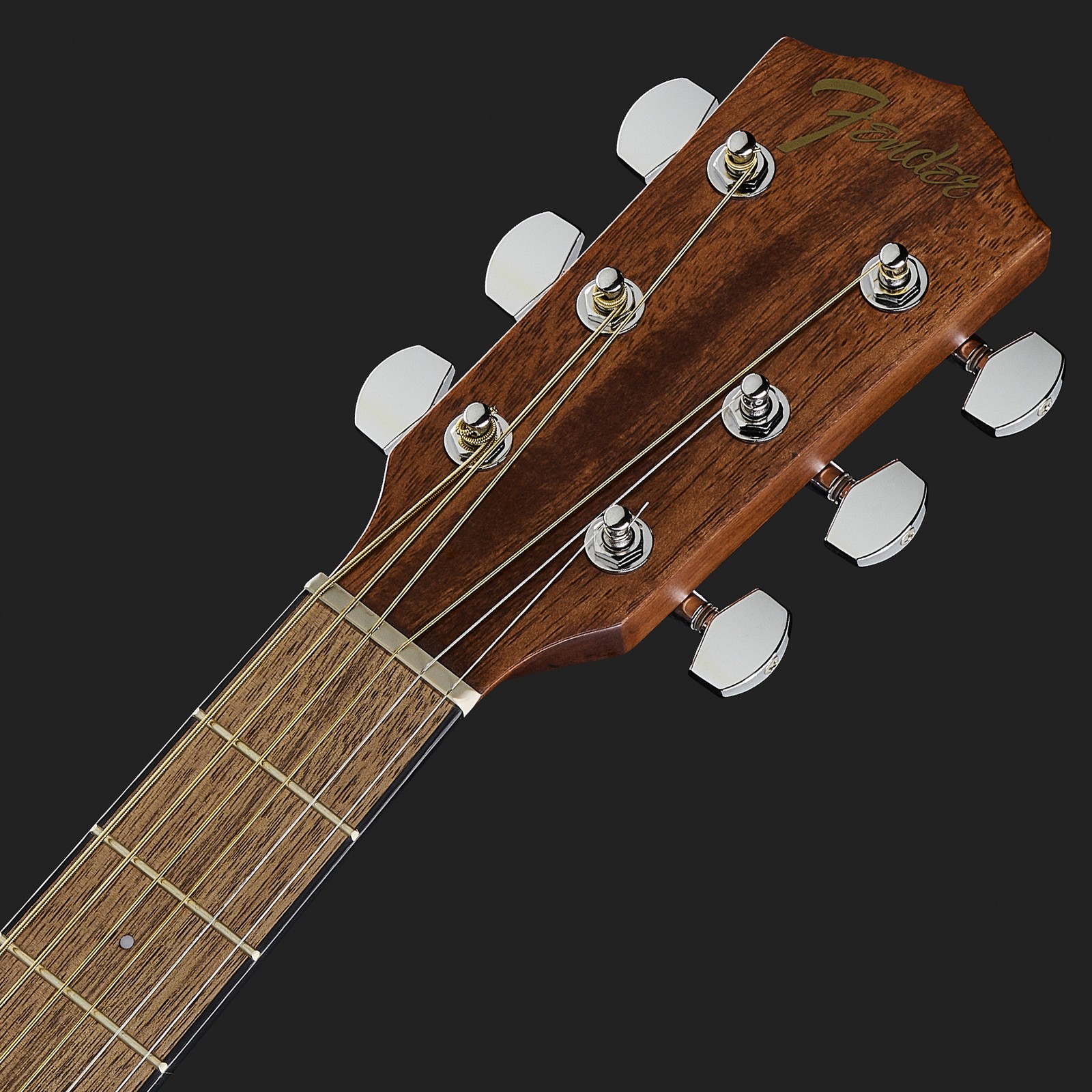 Fender folk guitar headstock