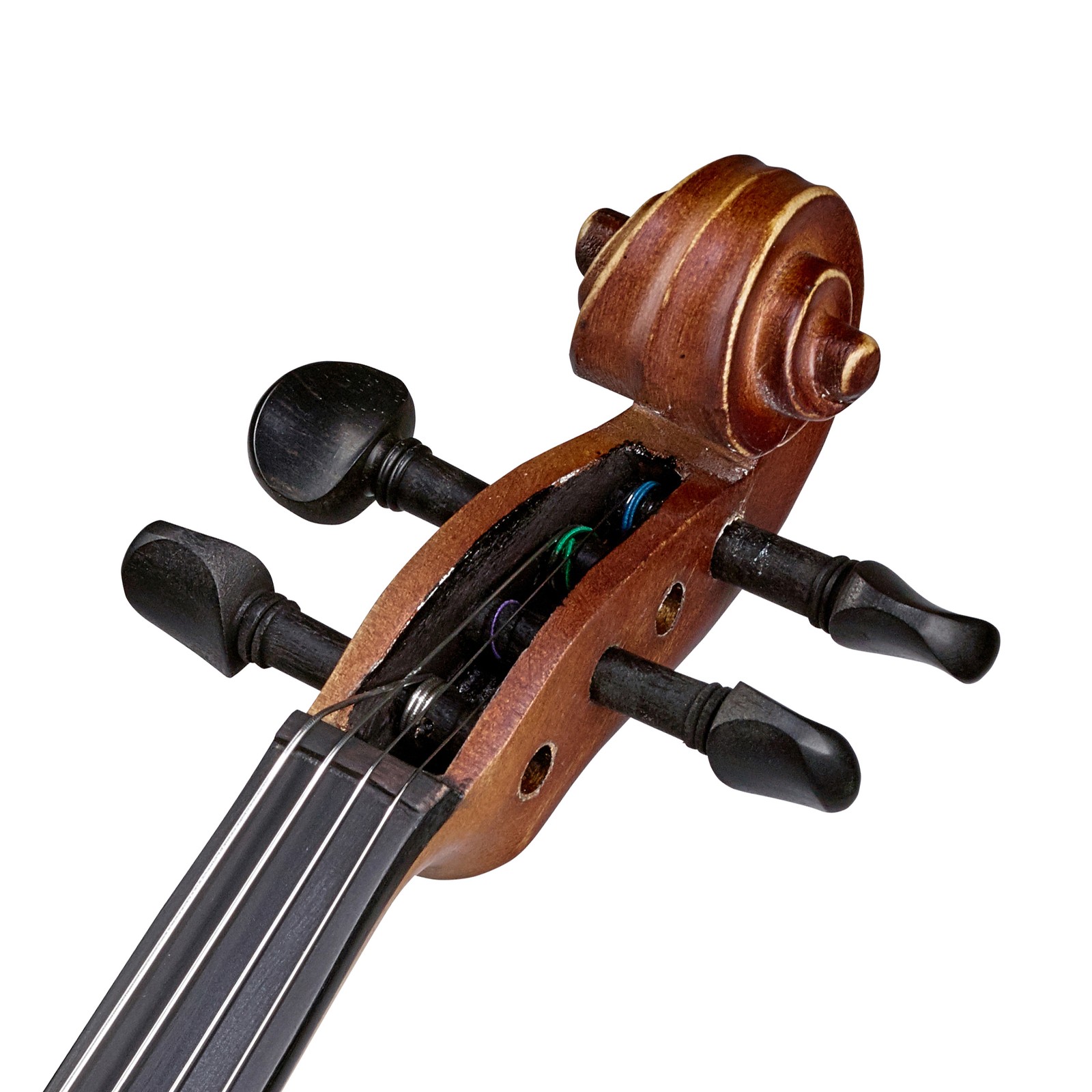 Thomann Student Violinset 1/8, Boden, Zargen und Hals: Ahorn