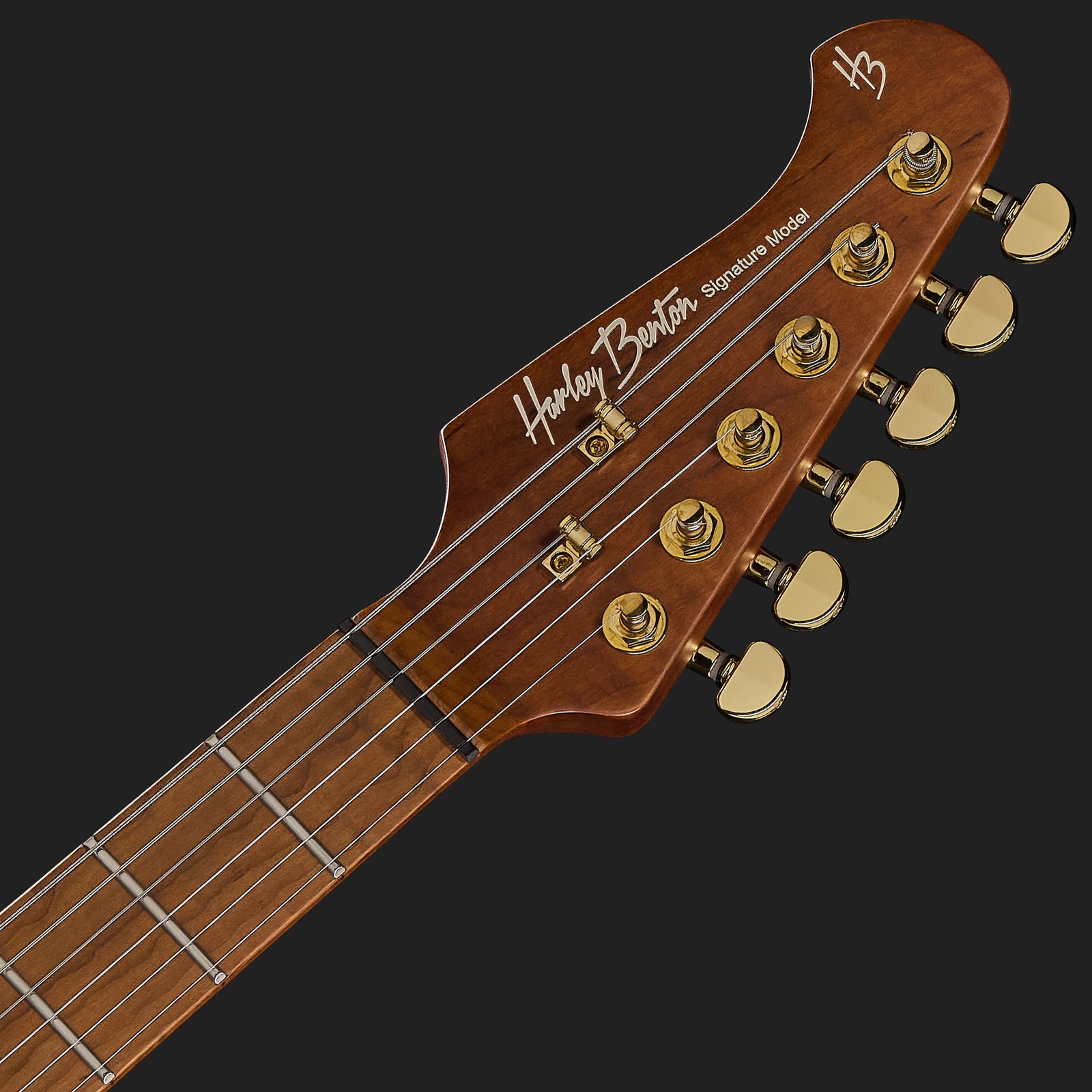 Harley Benton Guitar MAX Fusion Signature, Kopfplatte