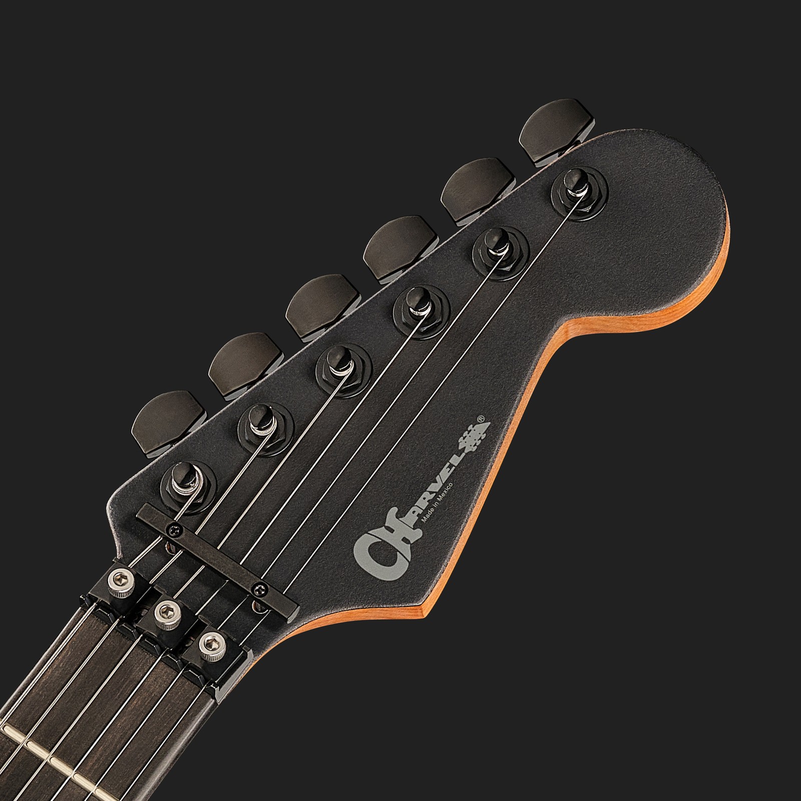 Kopfplatte der Charvel Pro-Mod Plus SanDimas FR EB SE