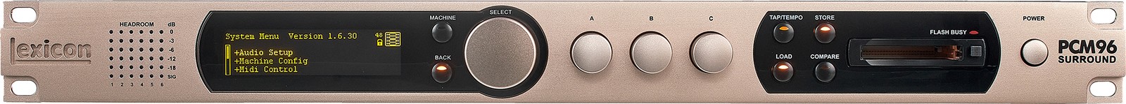 Lexicon PCM96 Surround D, Front