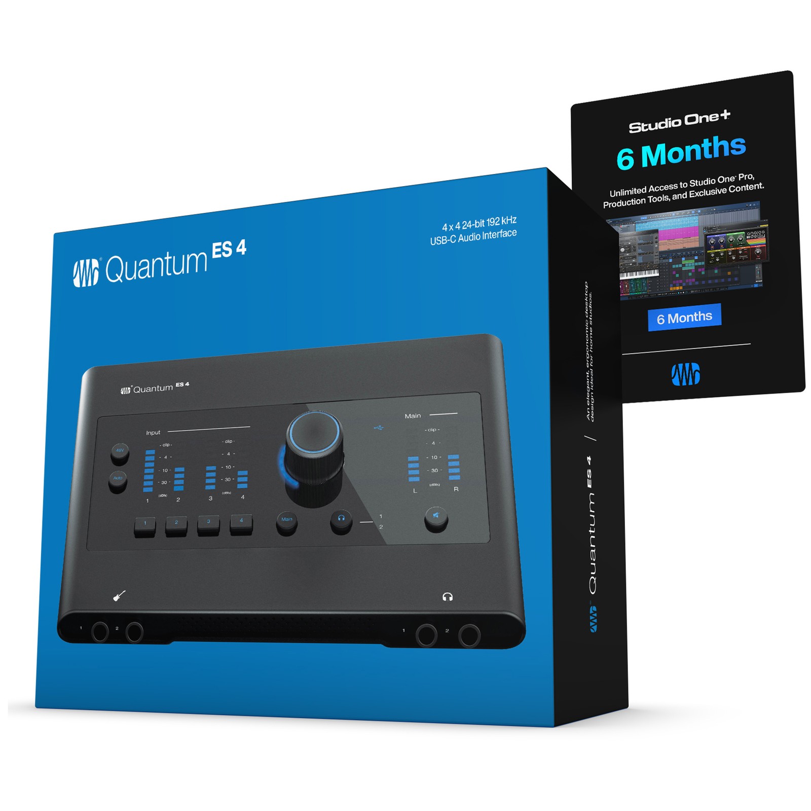 DTM・DAW PreSonus QUANTUM ES 4 Amazon.com: PreSonus Quantum ES 4 4 x 4, 24-bit / 192 kHz