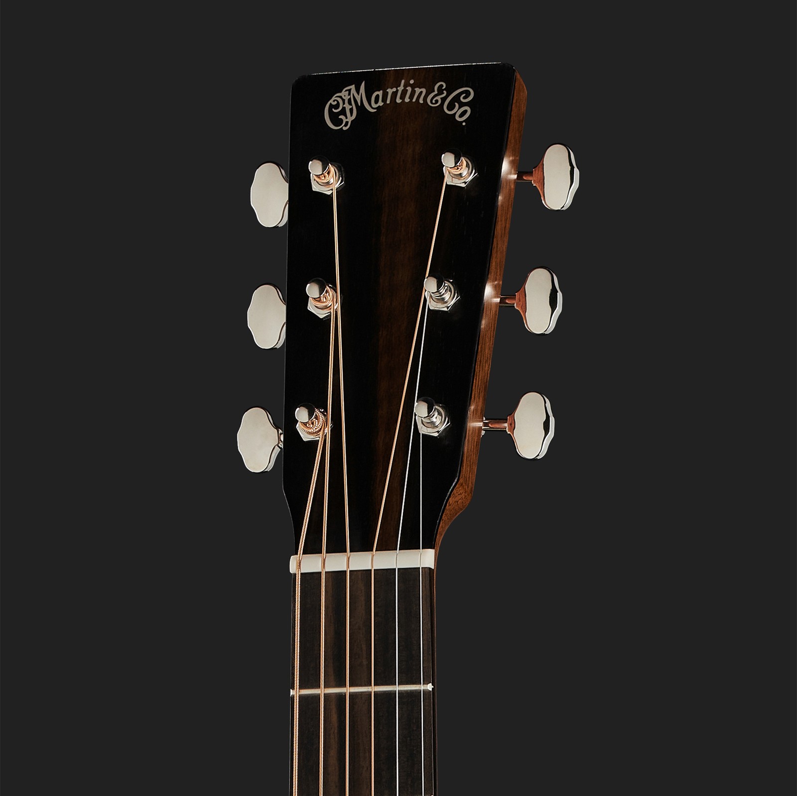 Martin Guitars SC-13E, Koa – Kopfplatter