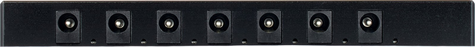 Yuer PR-02 Rechargeable Power Supp., connecteurs à l'arrière