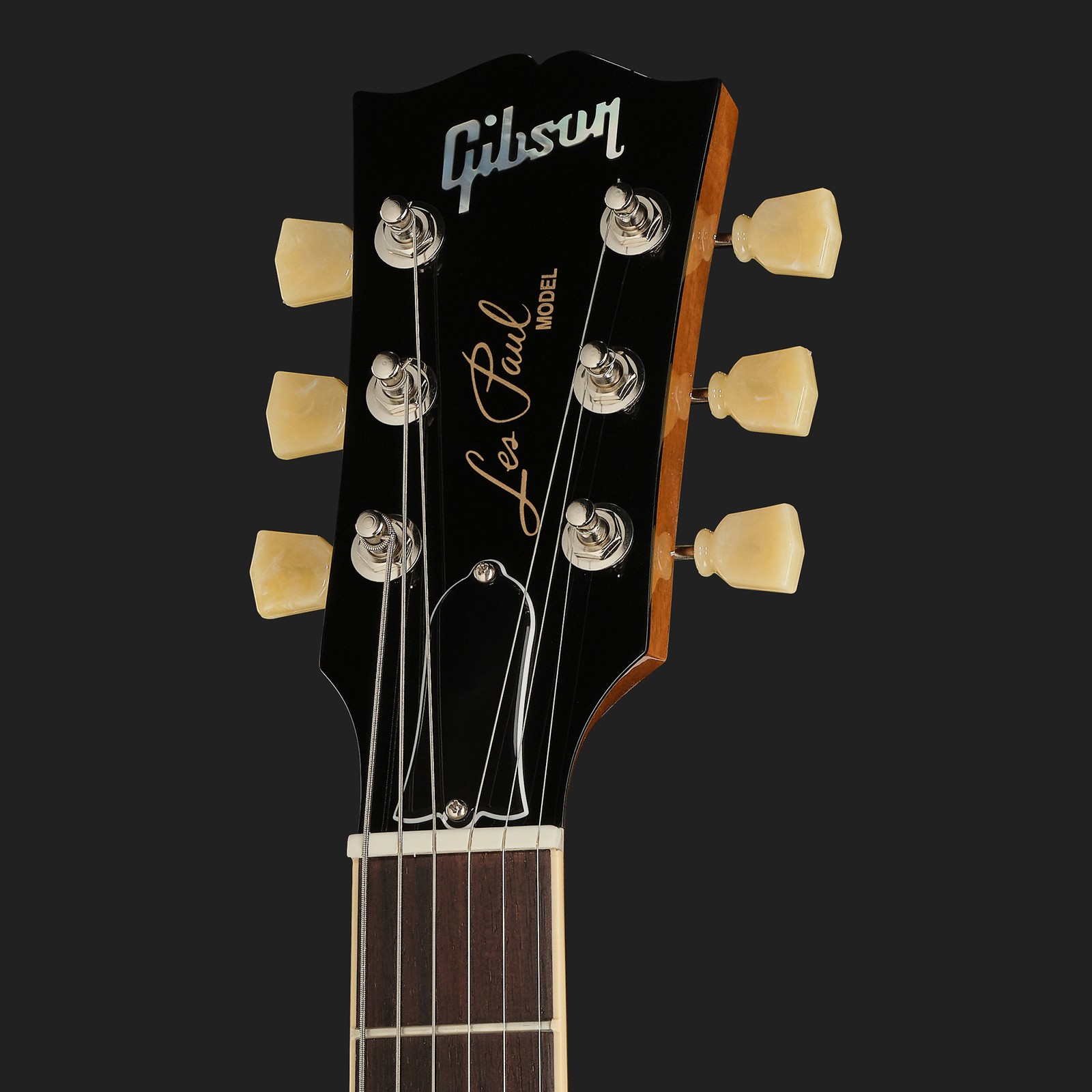 Kopfplatte der Gibson Les Paul Standard 50s DT VBB