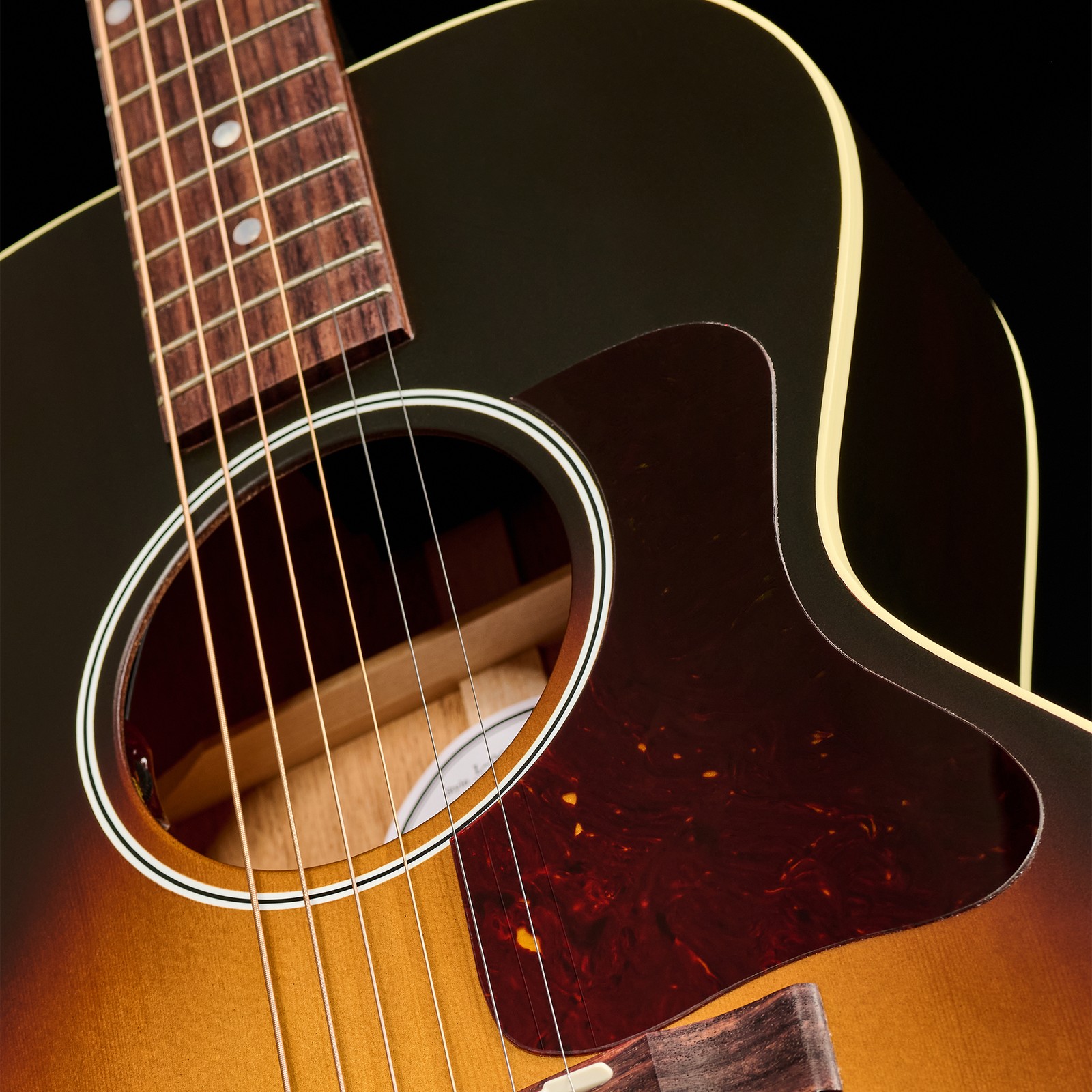 Decke der Gibson L-00 Special Vintage Sunburst