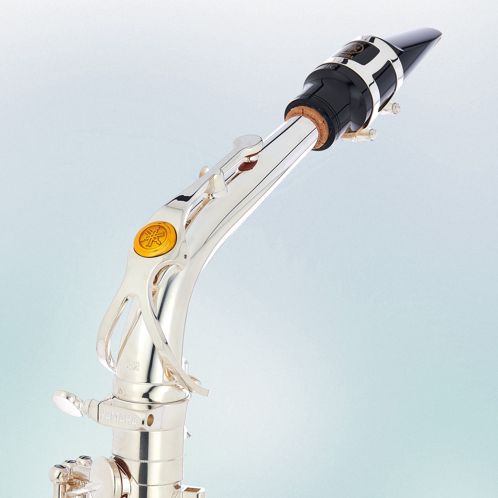 Yamaha YAS-62S 04 Alto Sax, Logo auf Mundstück