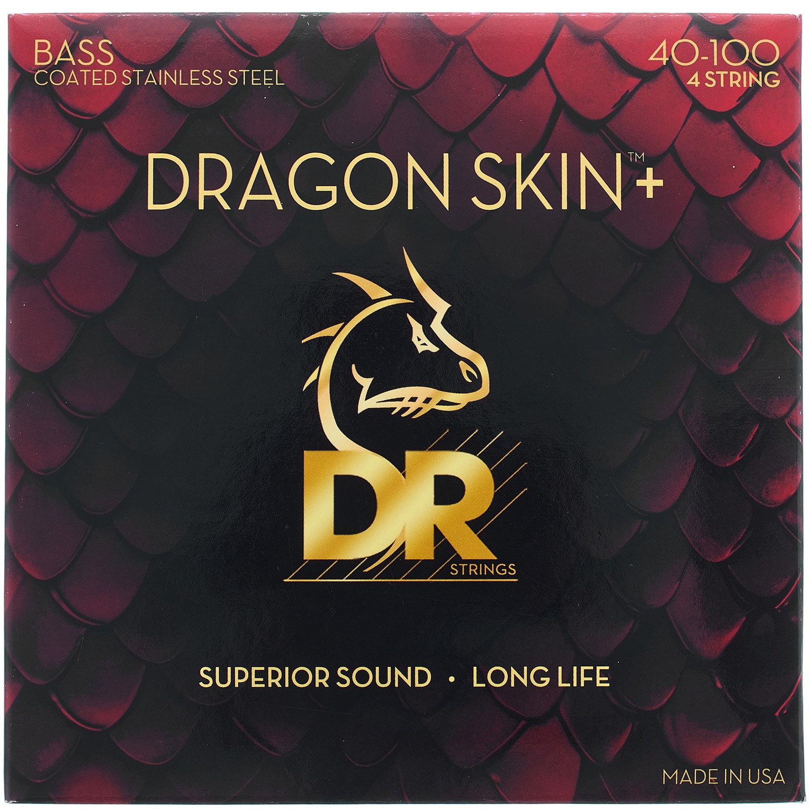 DR Strings Dragon Skin+ DBS-40 Coated
