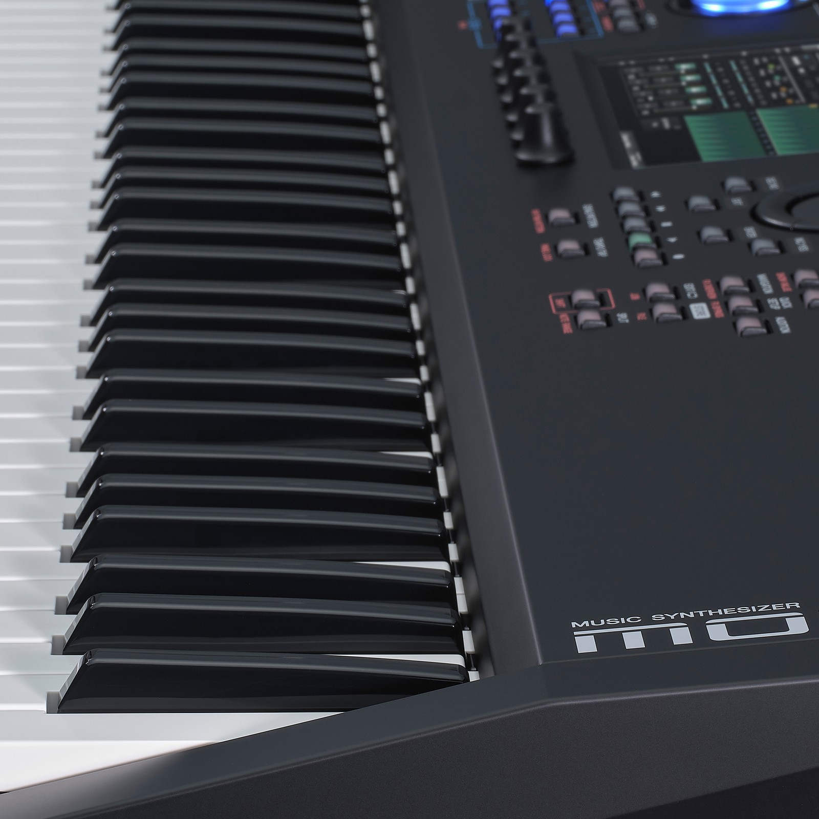 Detail des Yamaha MODX M7