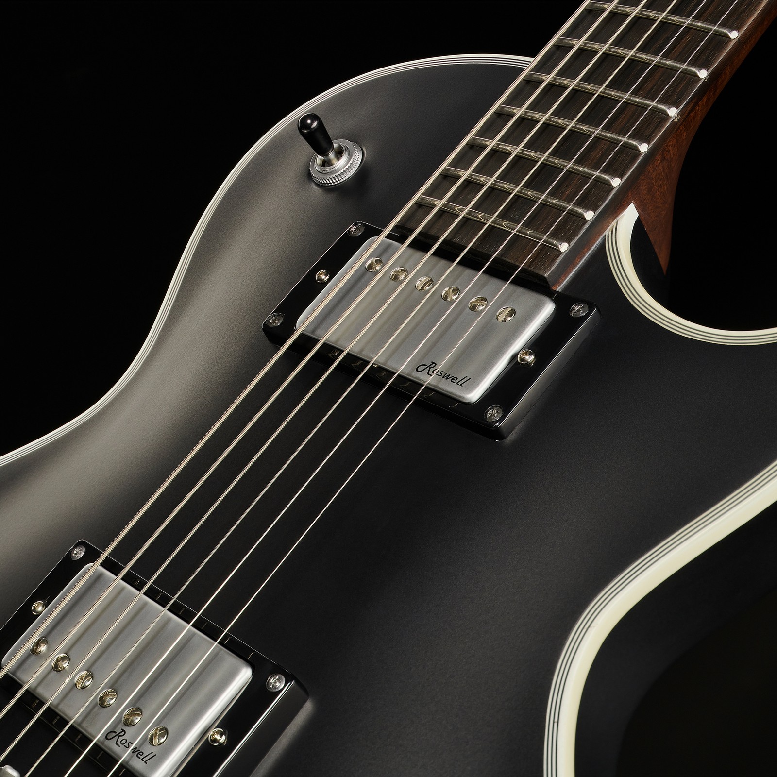 Decke der Harley Benton Agufish Standard STD BT BK