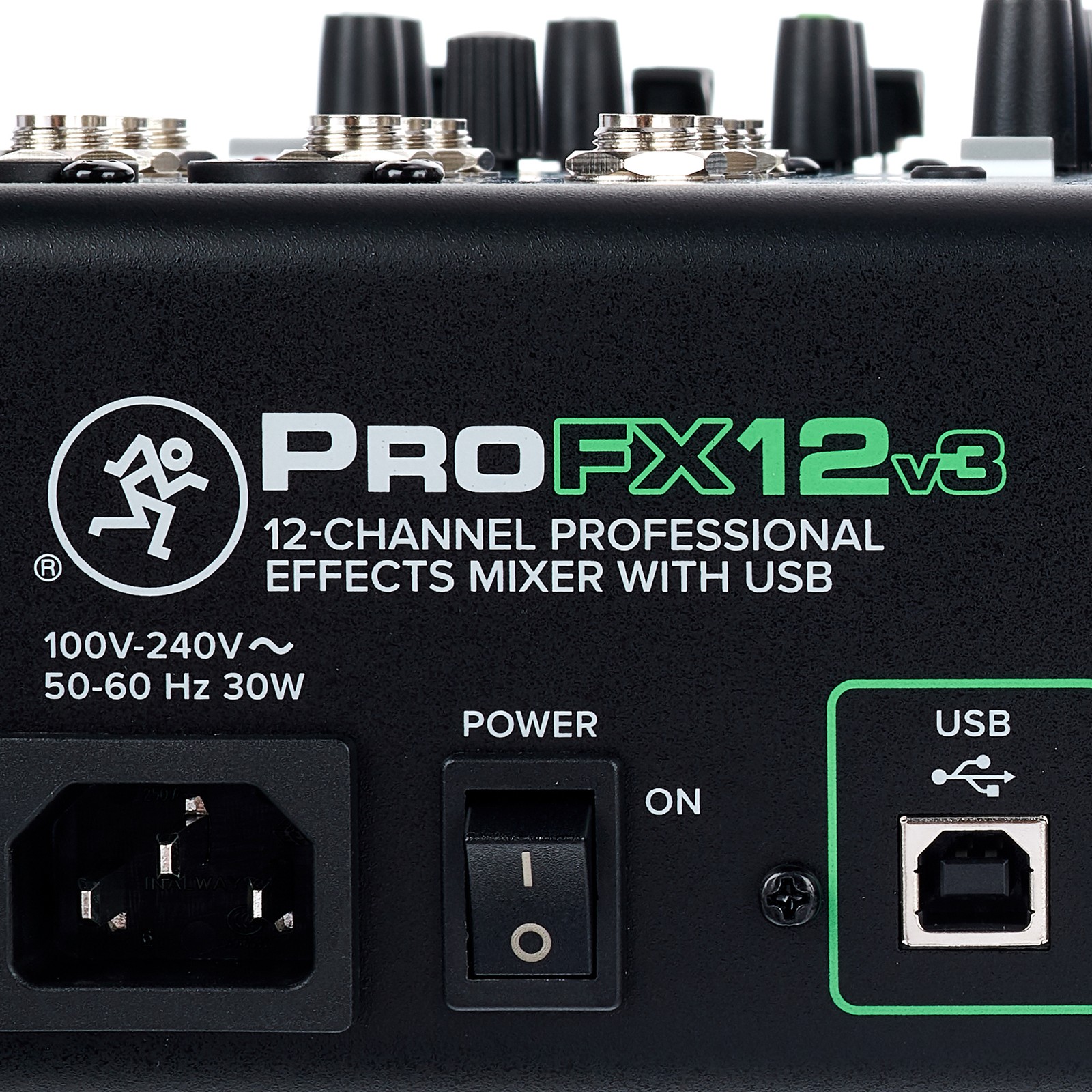 Logo auf Mackie ProFX12v3