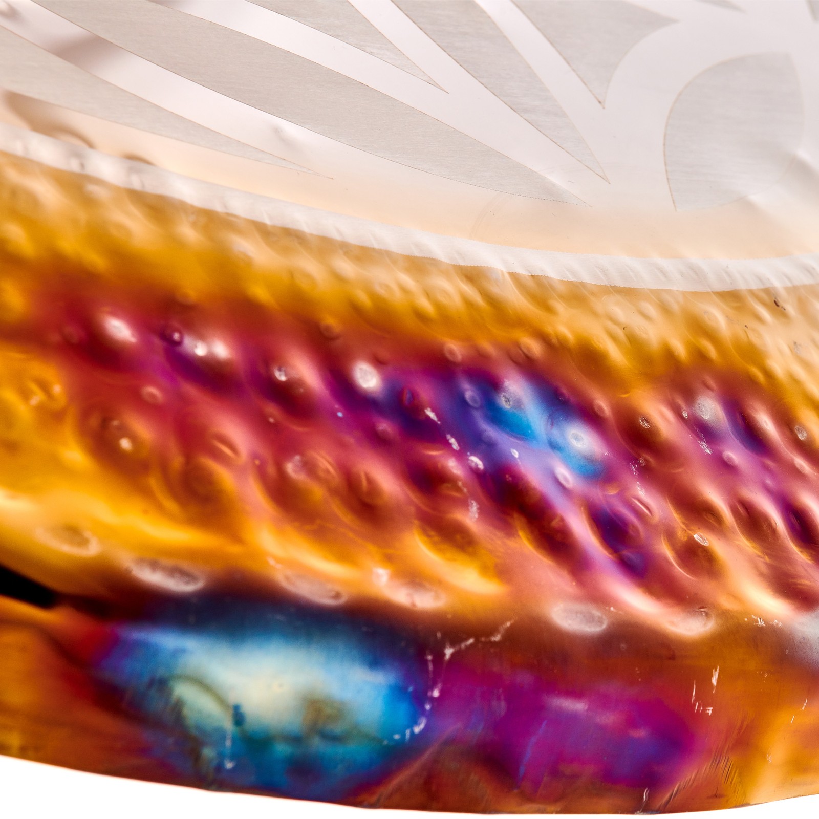 Thomann Tam Gong 32" Flower of Life – Detail