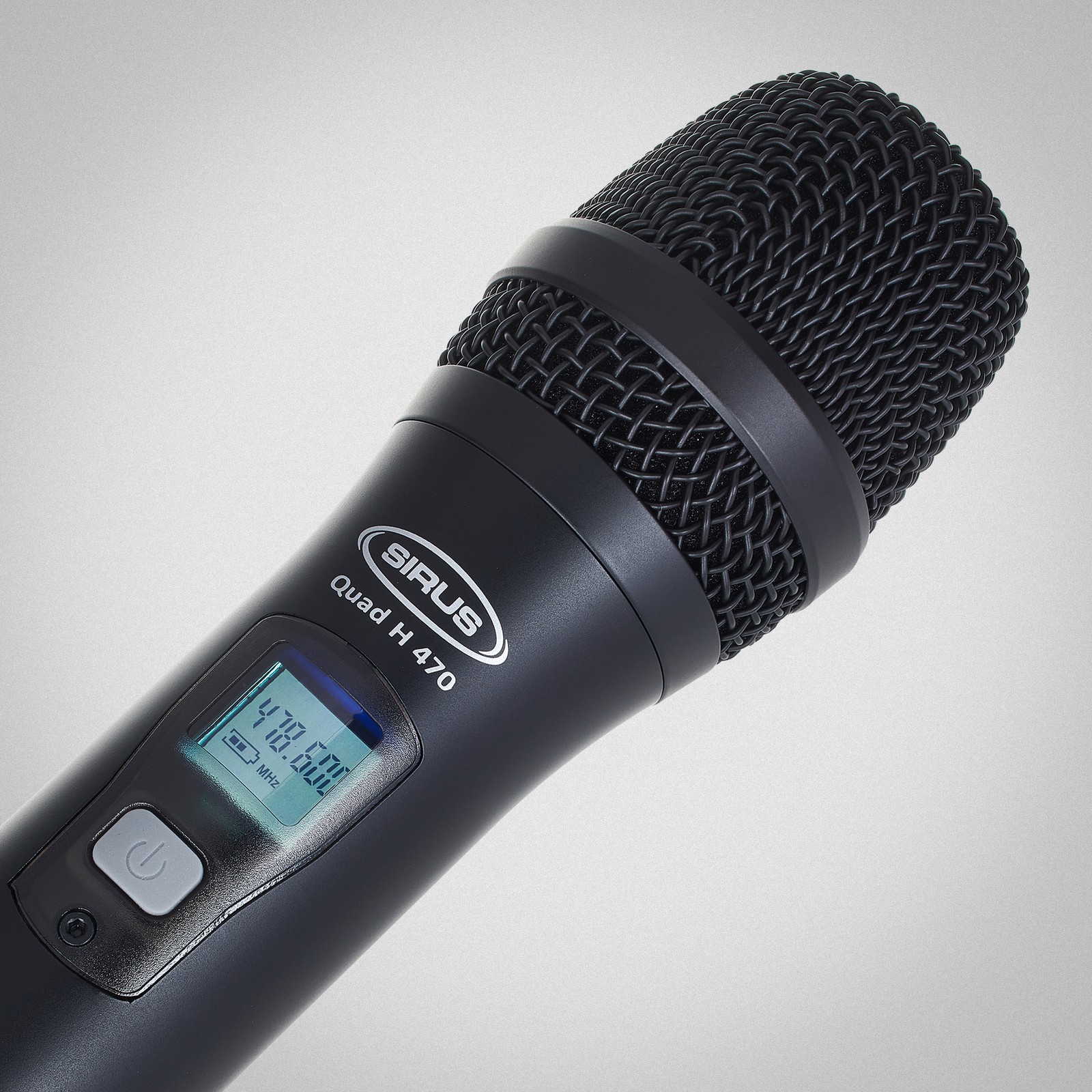 Logo auf dem Sirus Quad H 470 Dynamischer UHF Handsender