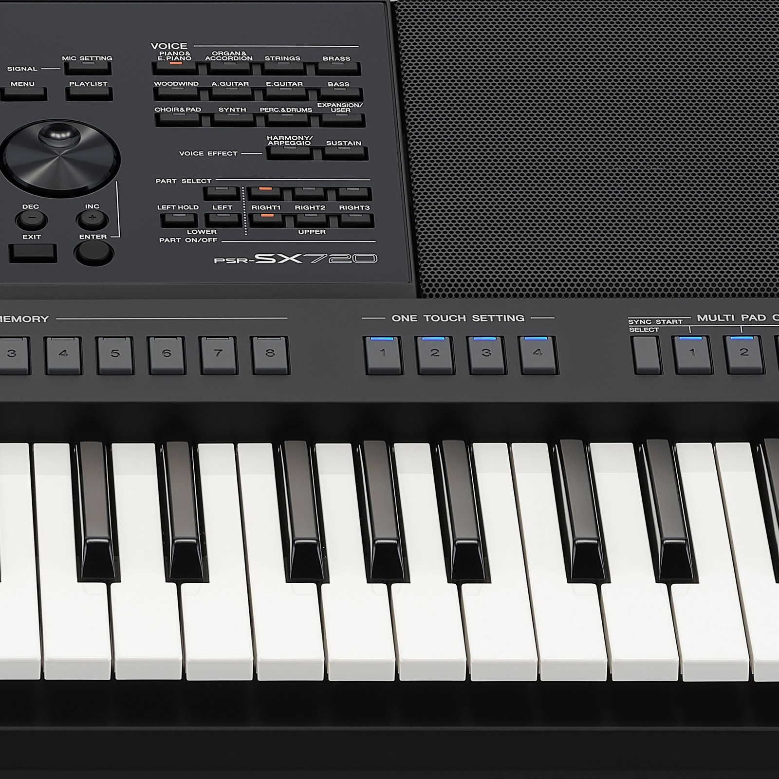 Yamaha PSR-SX720, Detail