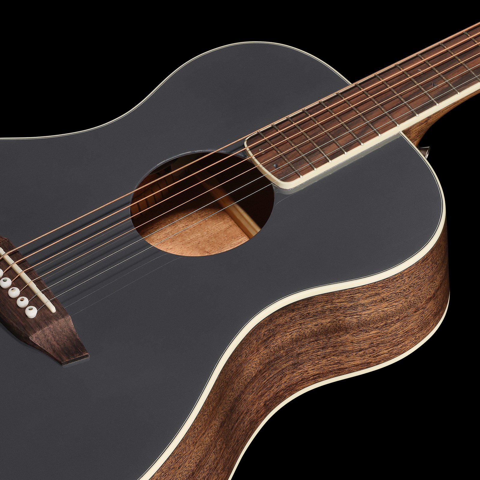 Harley Benton CLF-50E Anthrazit Metallic, Decke